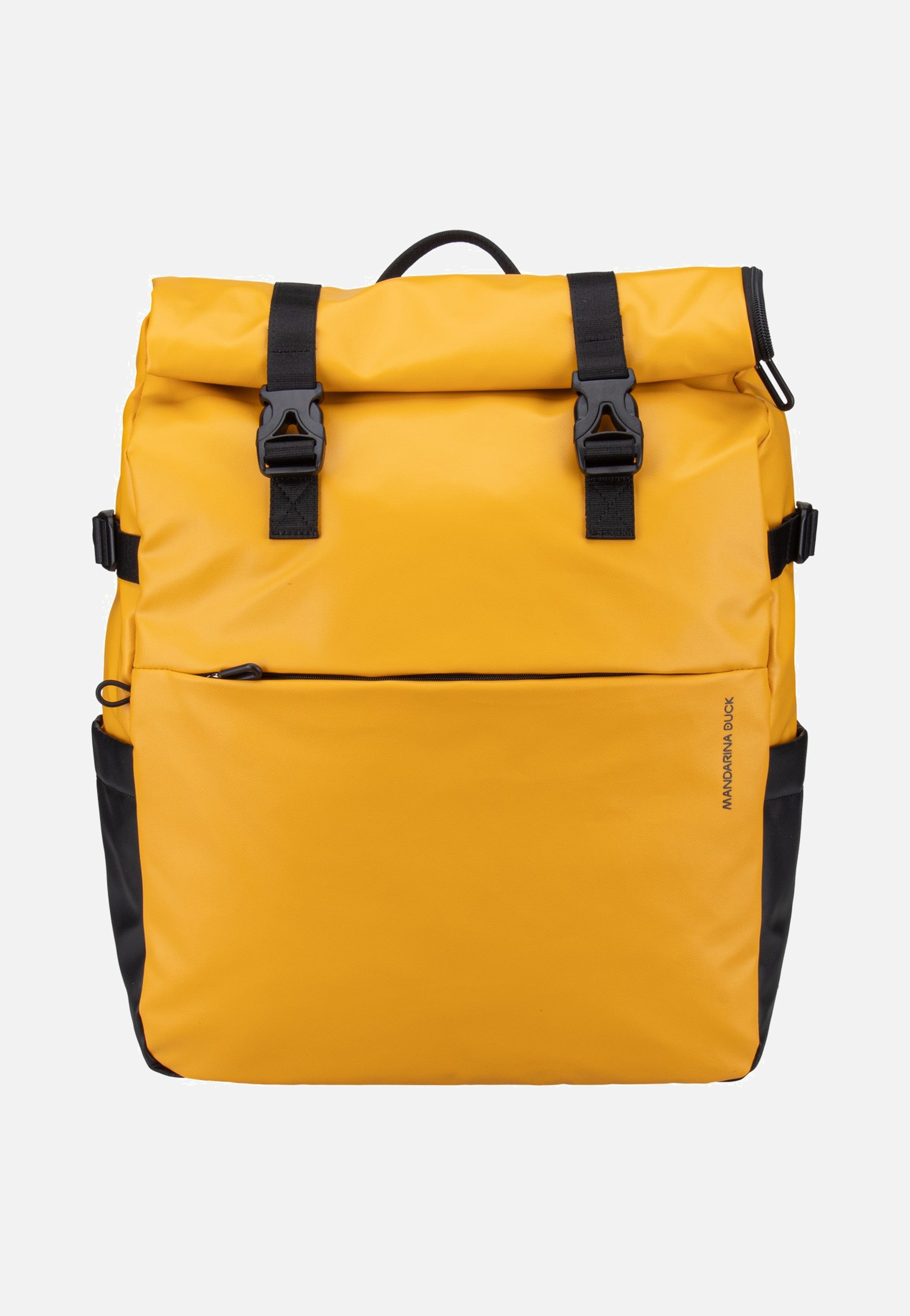 Mandarina Duck Eco Coated OST06 Duck Yellow Travel Backpack