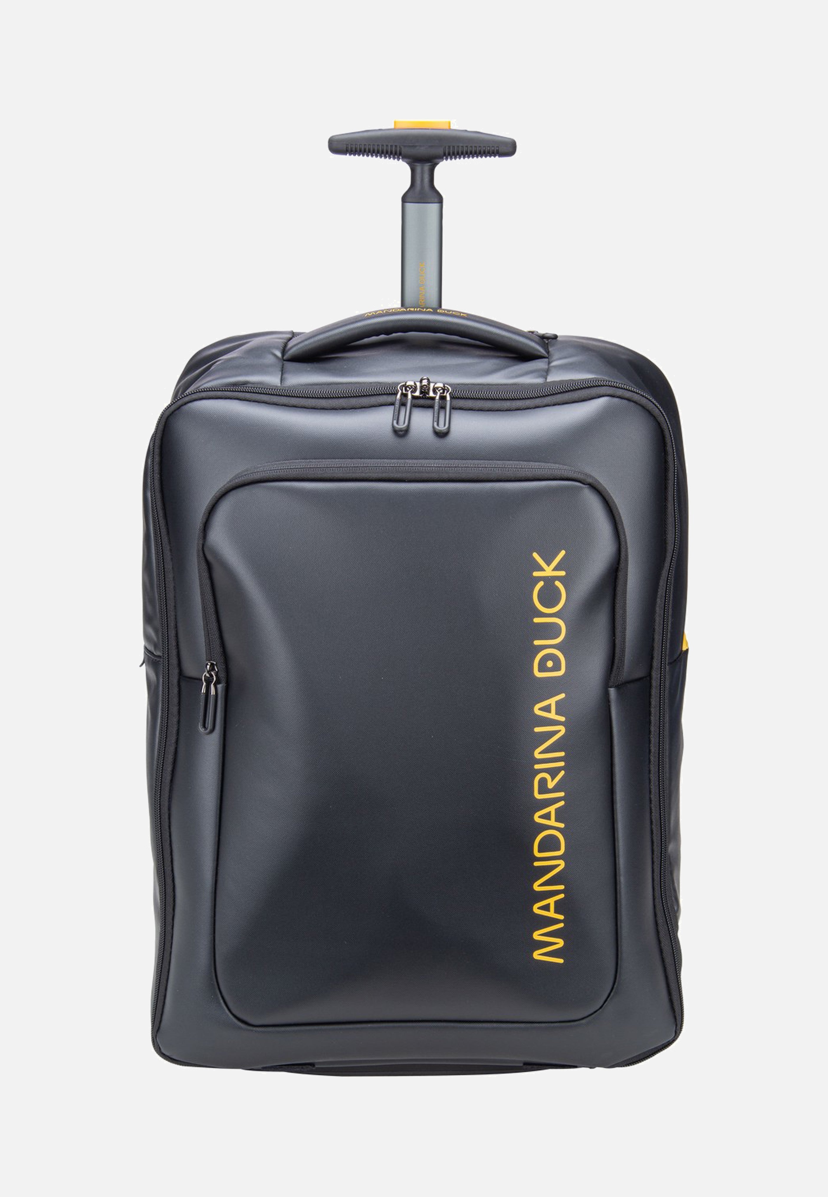 Mandarina Duck Eco Coated OSV06 Black - Backpack Trolley | Sakoi
