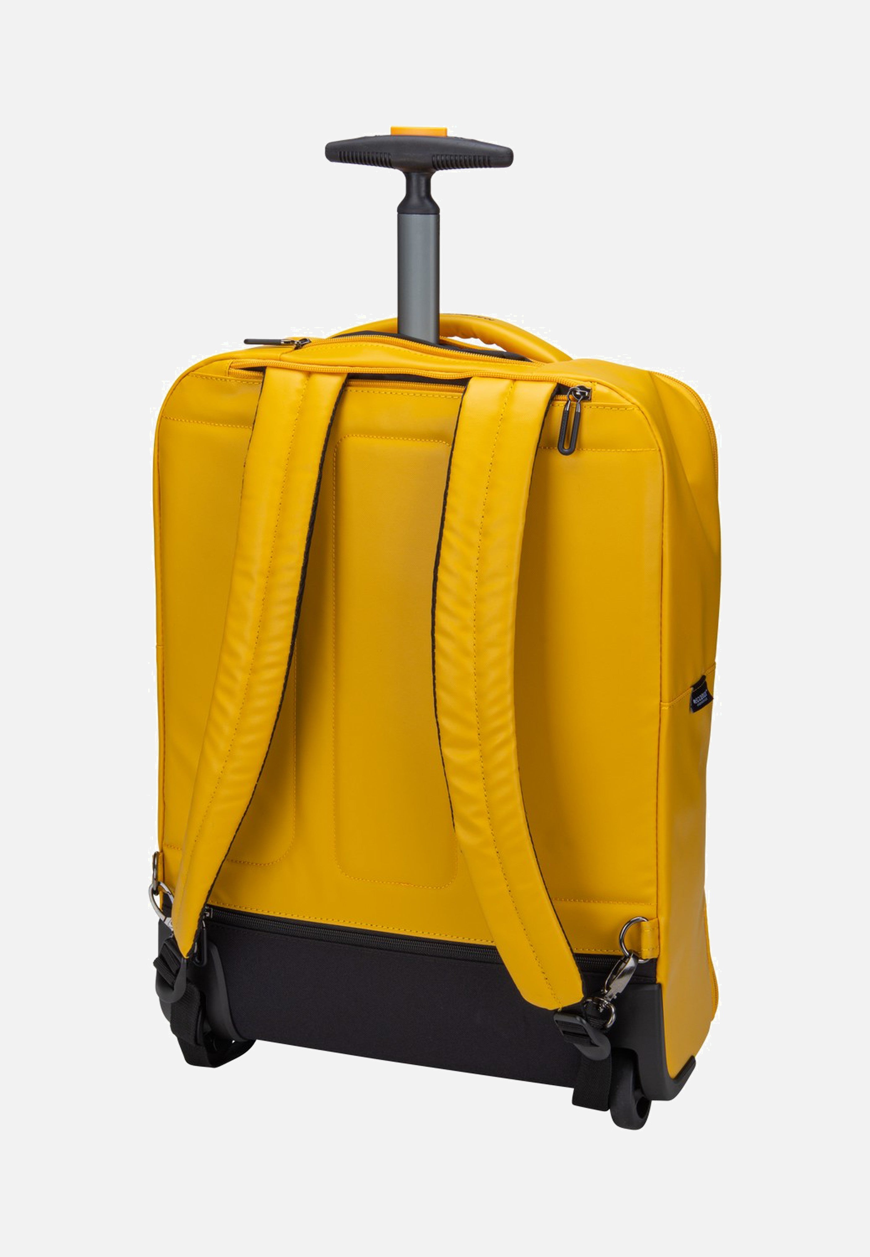 Mandarina Duck Eco Coated OSV06 Duck Yellow Backpack Trolley