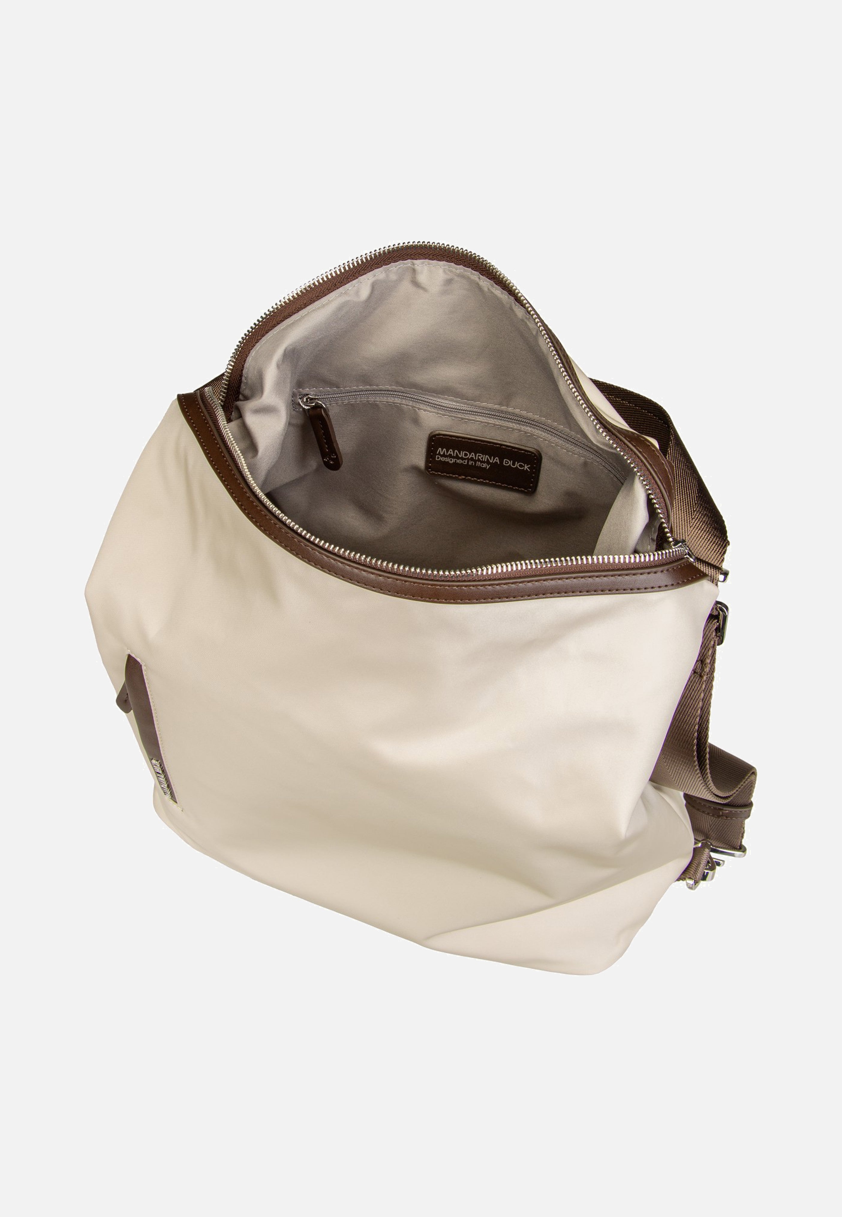 Mandarina Duck - Hunter Hobo VCT10 Latte - Backpack | Women-Image