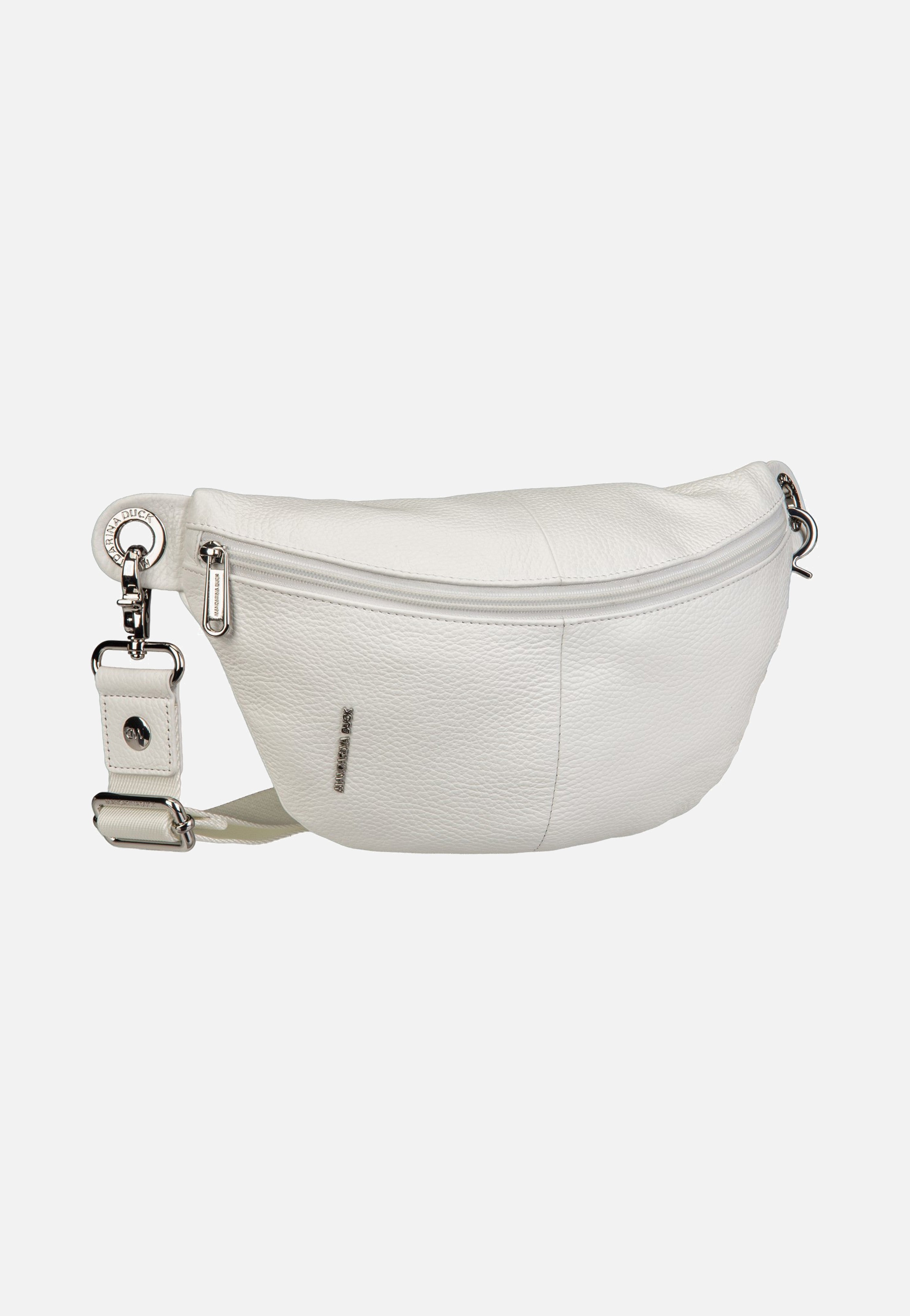 Mandarina Duck - Mellow Leather Bum Bag FZT73 Blanc - Fanny Pack | Women-Image