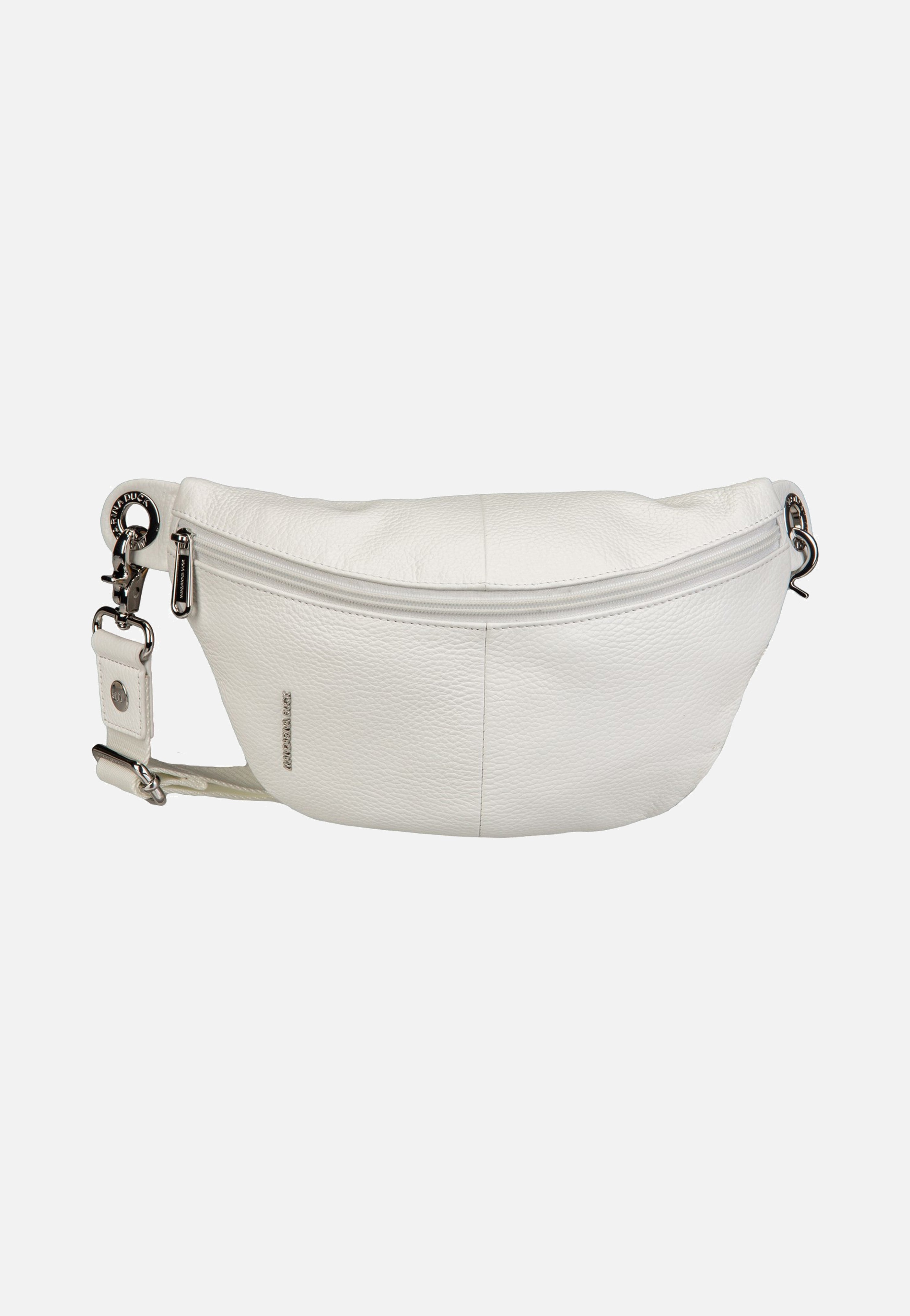 Mandarina Duck - Mellow Leather Bum Bag FZT73 Blanc - Fanny Pack | Women-Image