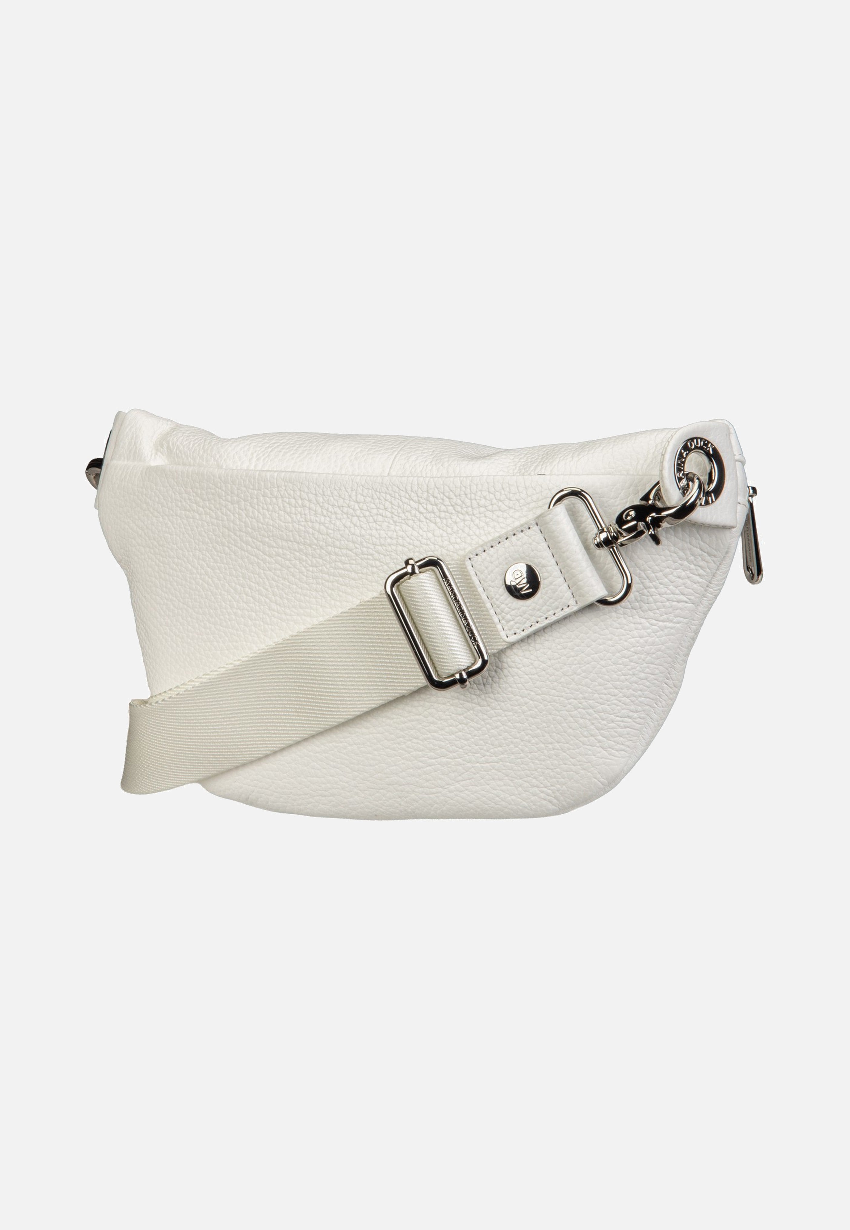 Mandarina Duck - Mellow Leather Bum Bag FZT73 Blanc - Fanny Pack | Women-Image