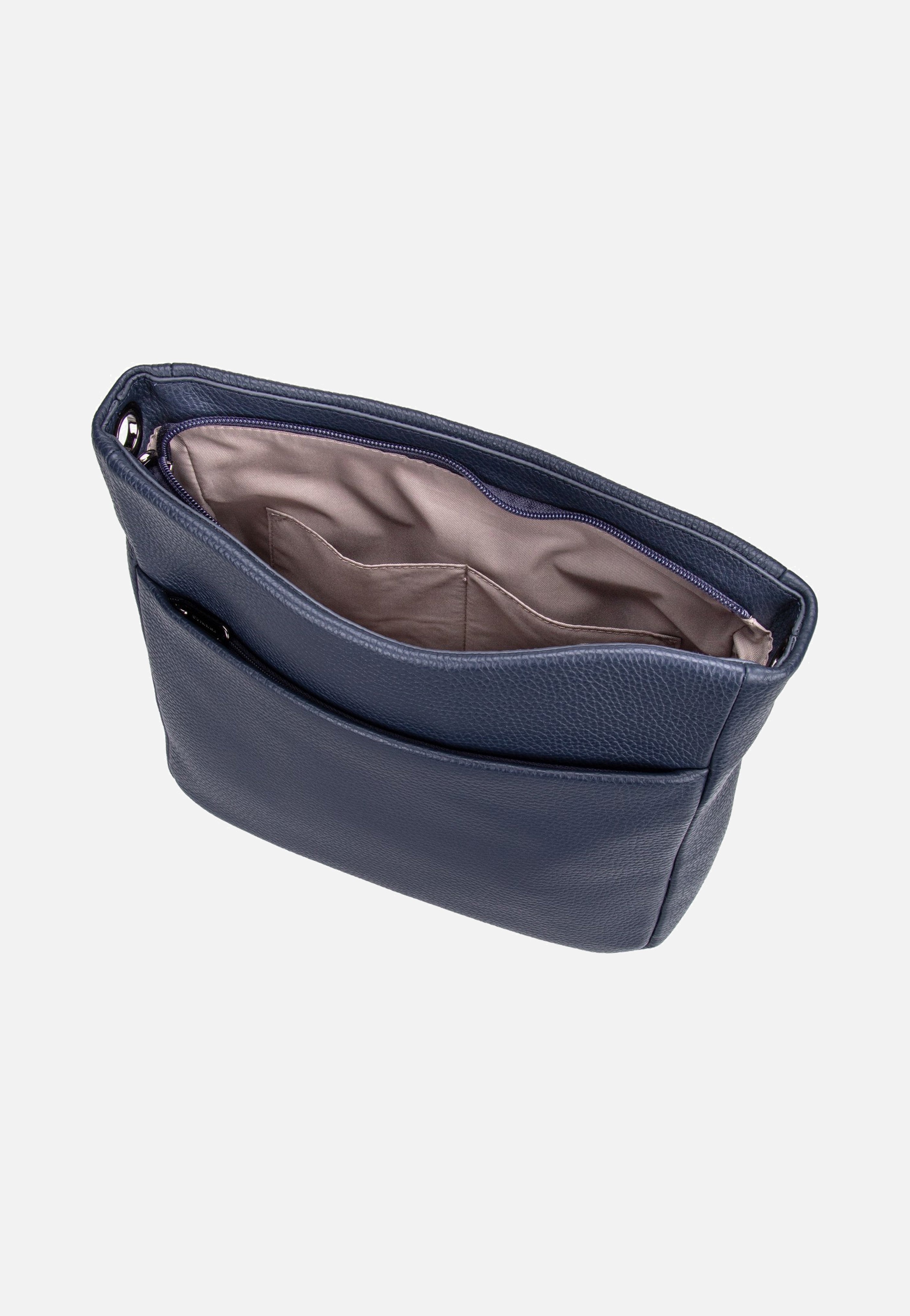 Mandarina Duck - Mellow Leather FZT10 Dress Blue - Crossbody Bag | Women-Image