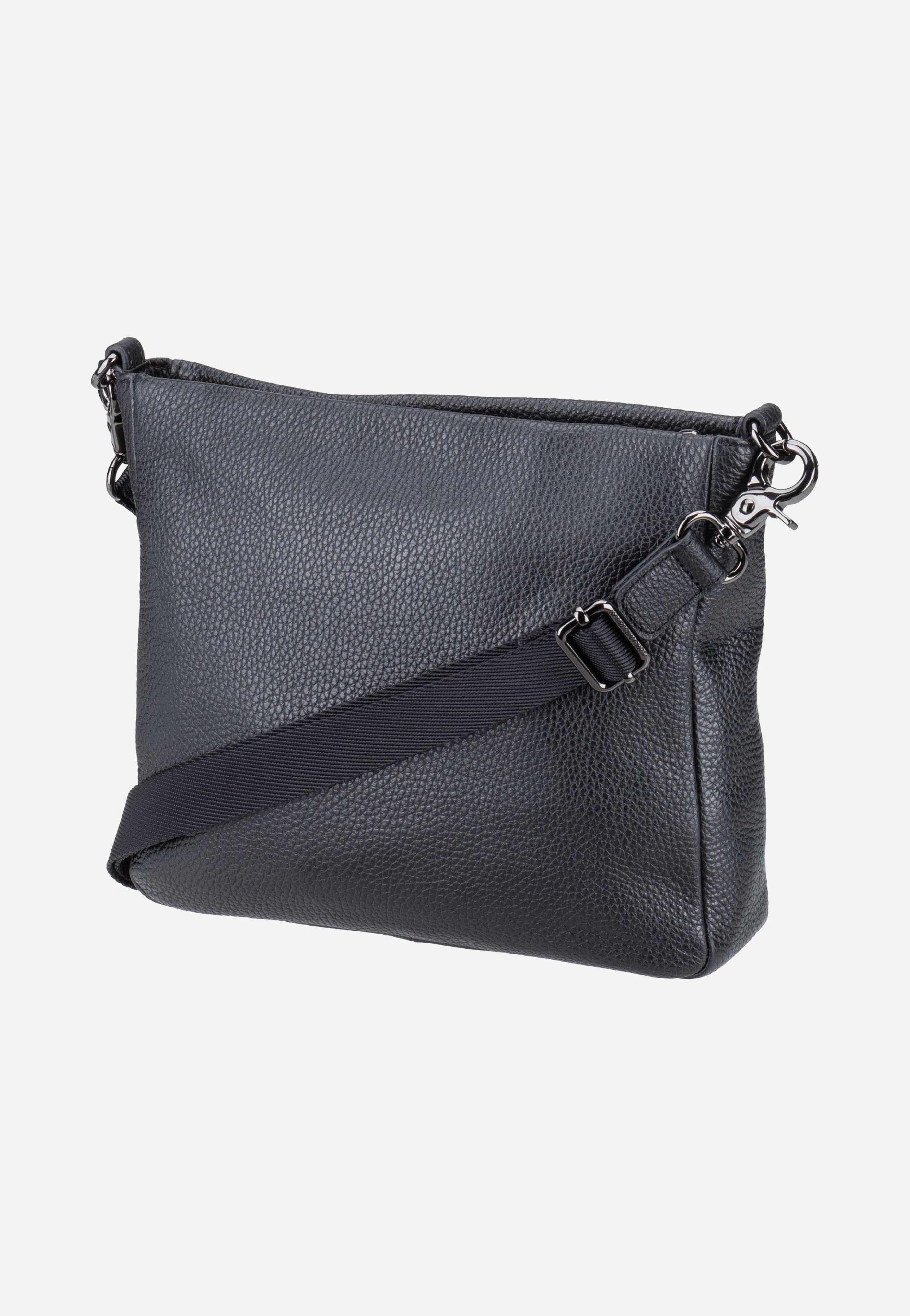 Mandarina Duck Mellow Leather Squared FZT17 Nero Crossbody Bag