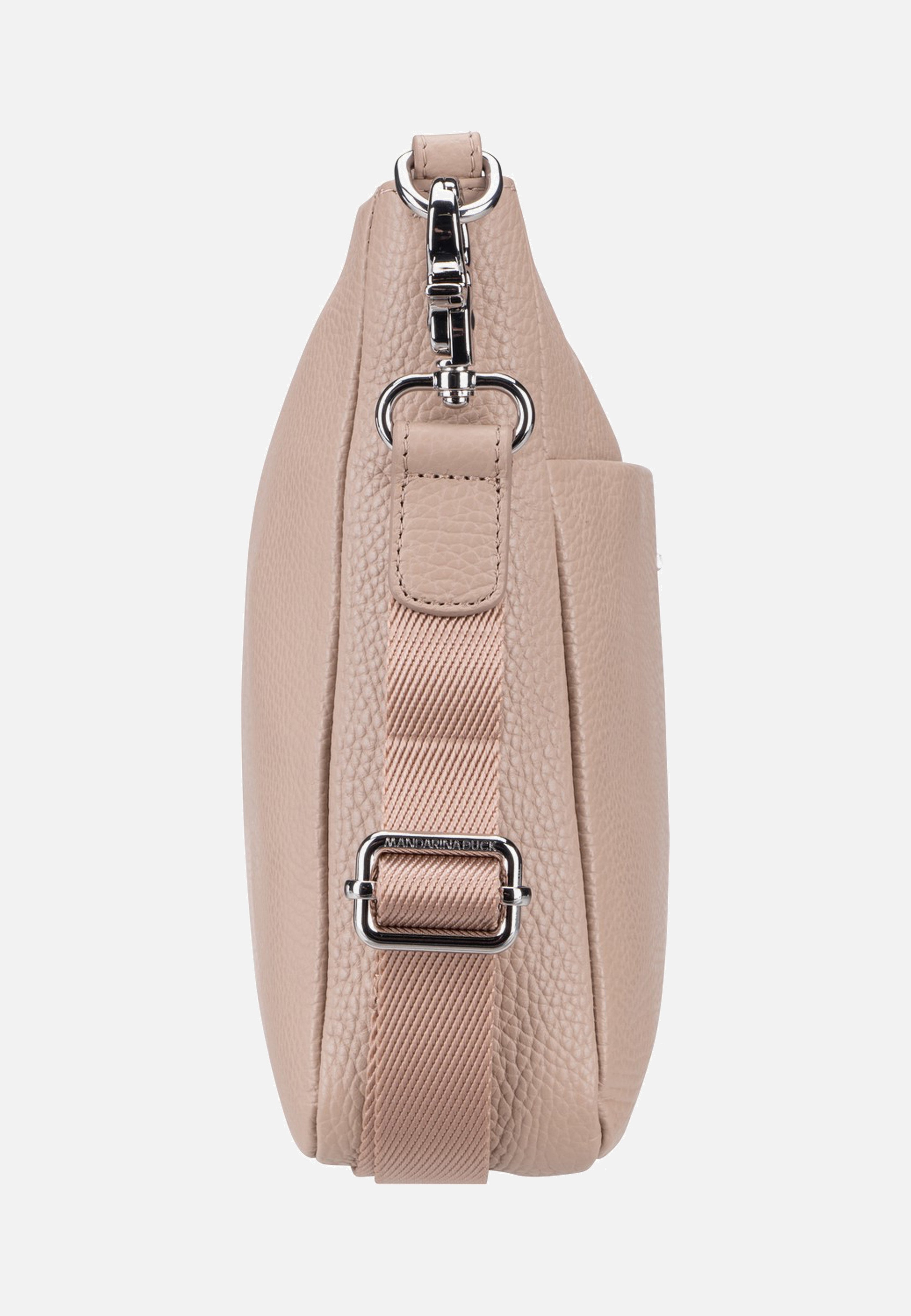 Mandarina Duck - Mellow Leather Squared FZT17 Warm Taupe - Crossbody Bag | Neutral-Image