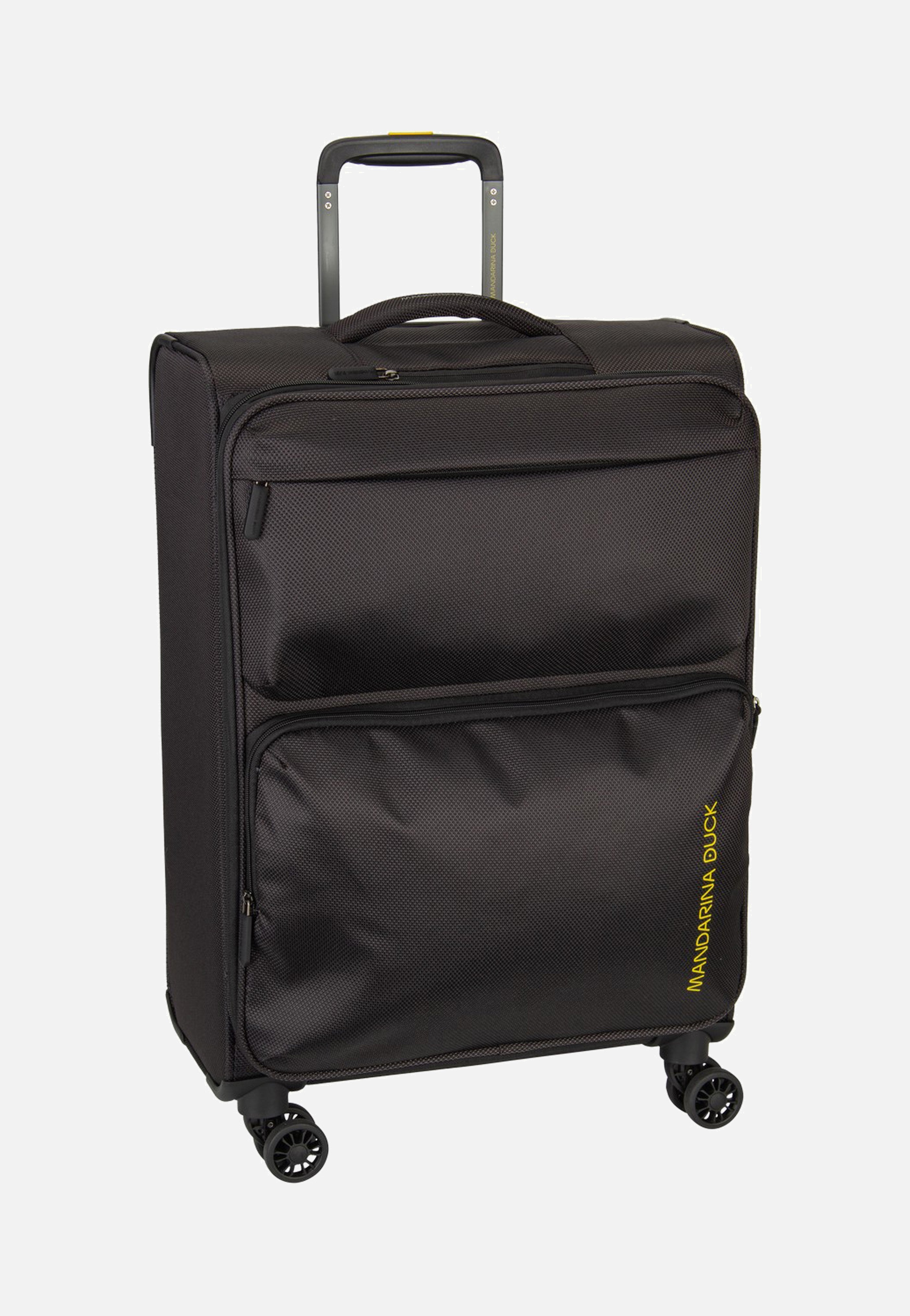 Mandarina Duck Zephyr Medium Exp OTV03 Black Suitcase