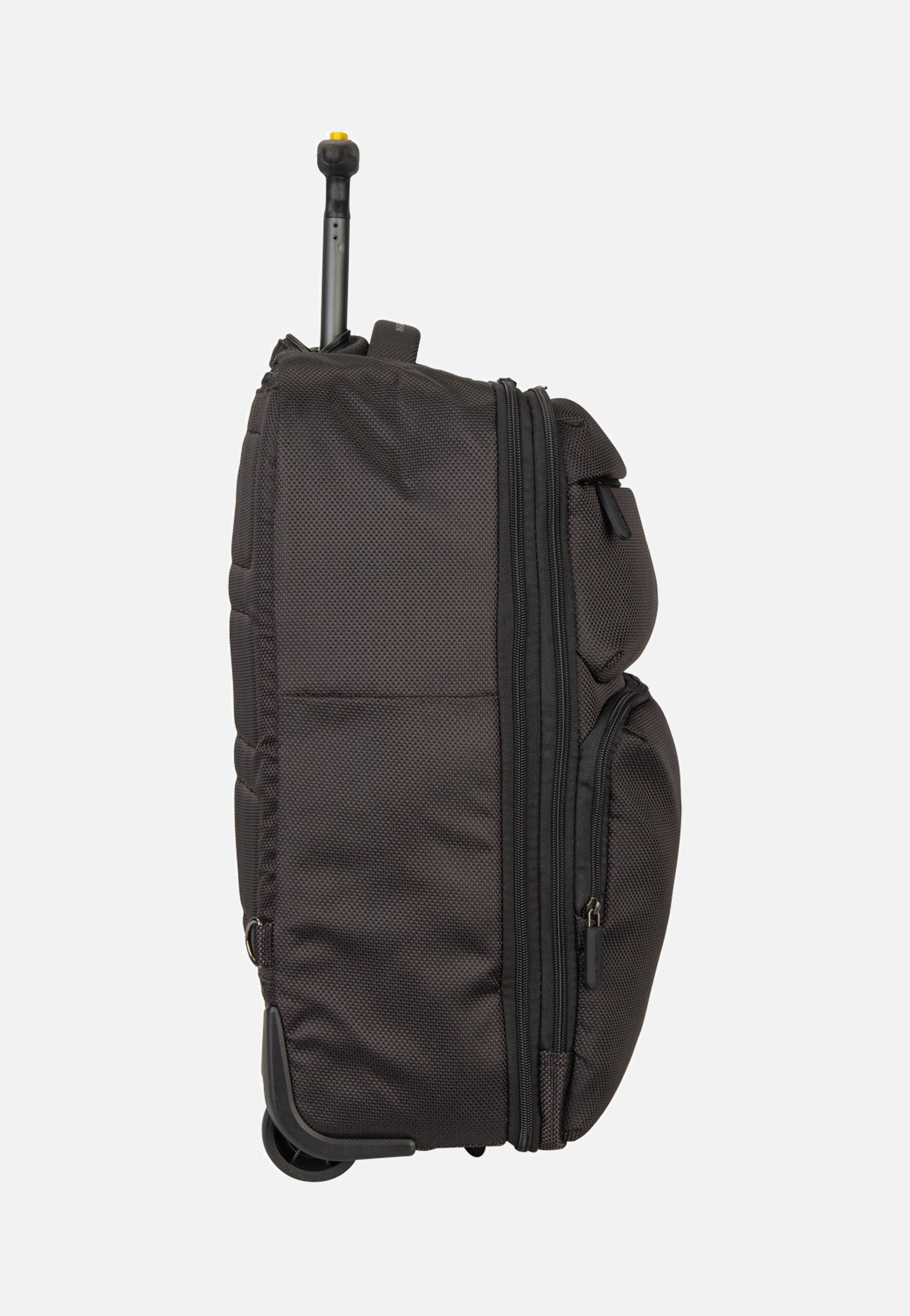 Mandarina Duck - Zephyr Trolley OTV06 Black - Backpack Trolley | Neutral-Image