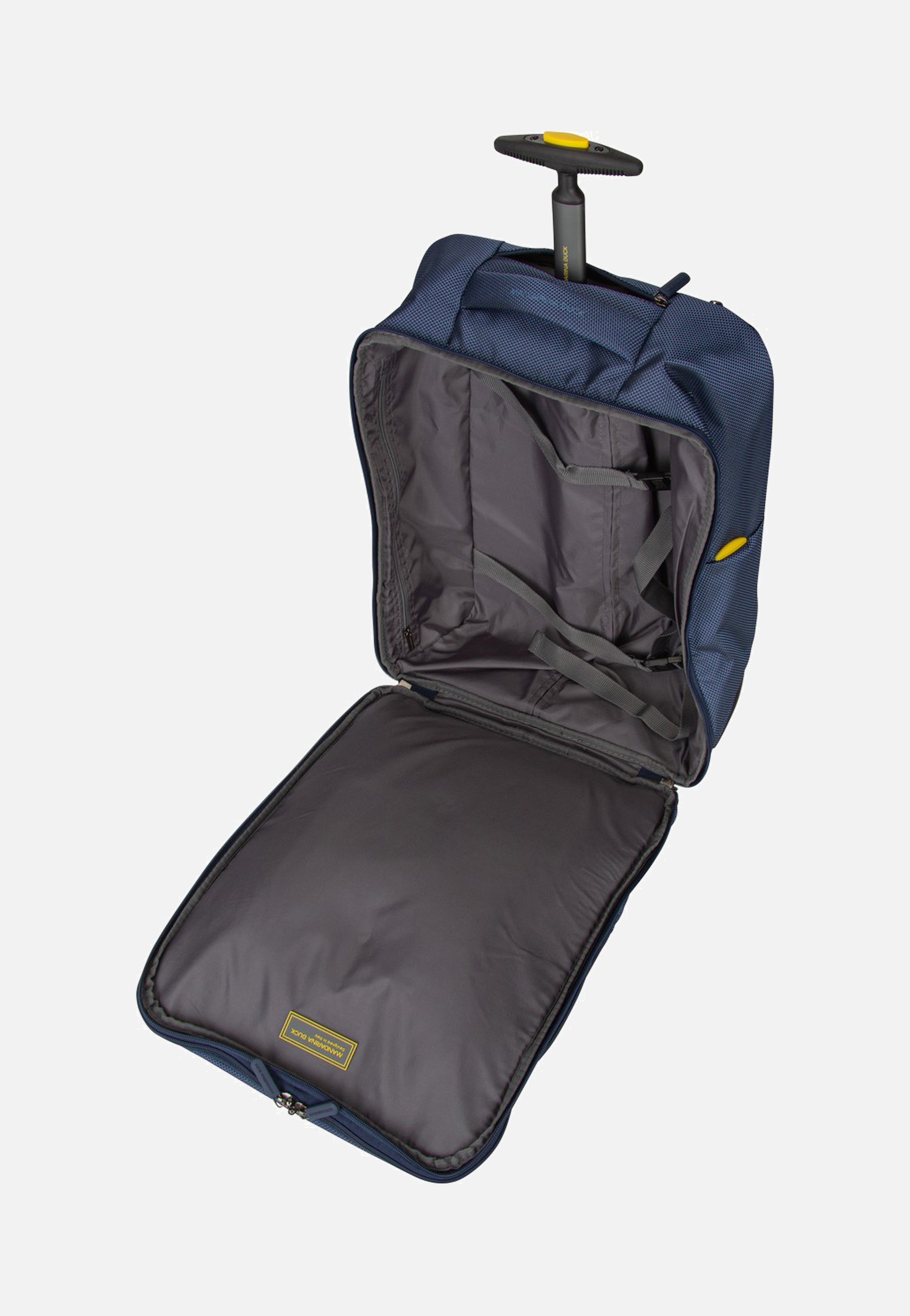 Mandarina Duck Zephyr Trolley OTV06 Dress Blue Backpack Trolley
