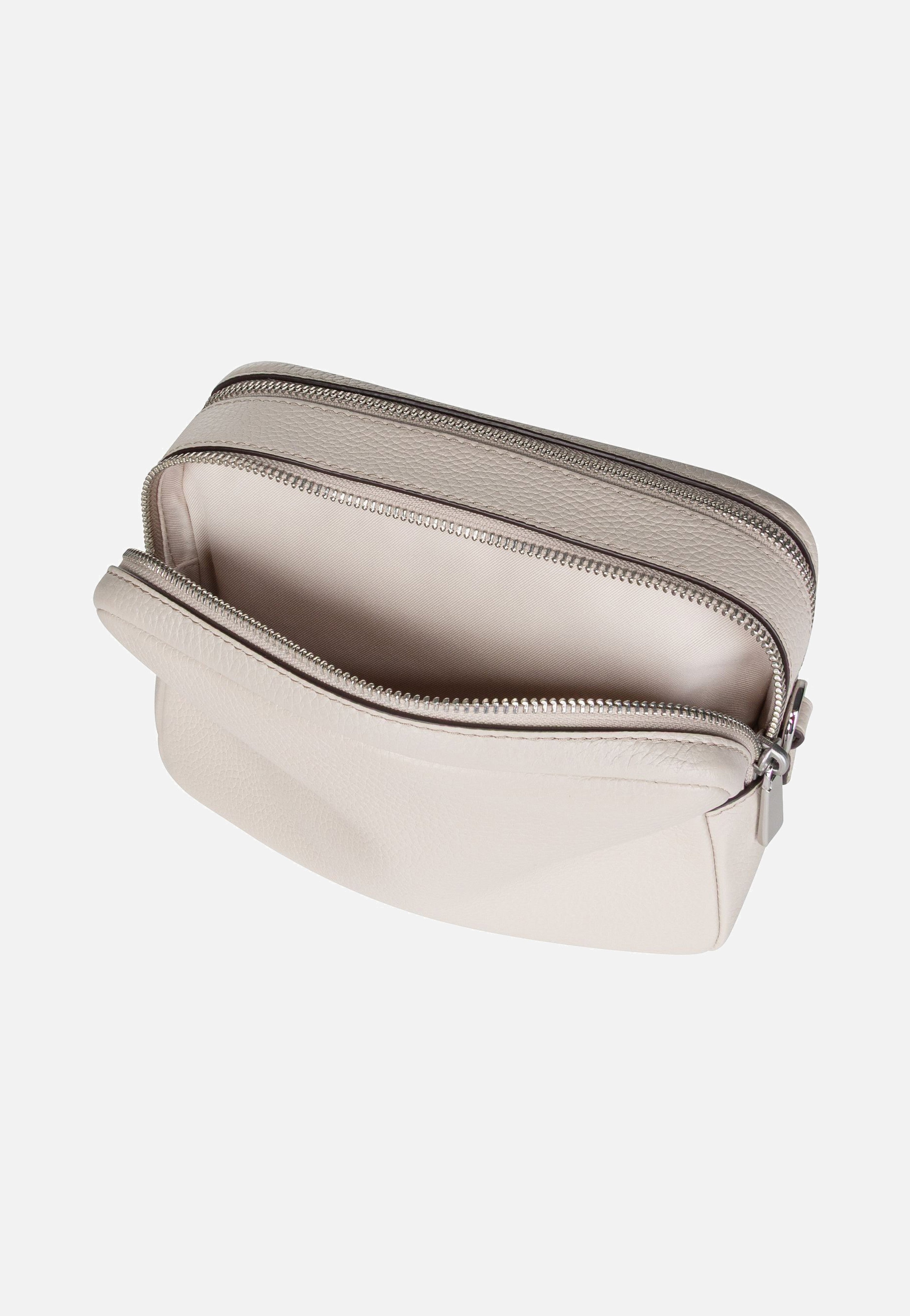 Michael Kors - Bryant Medium Double Zip Chain Camera Pebble Light Sand - Crossbody Bag | Women-Image