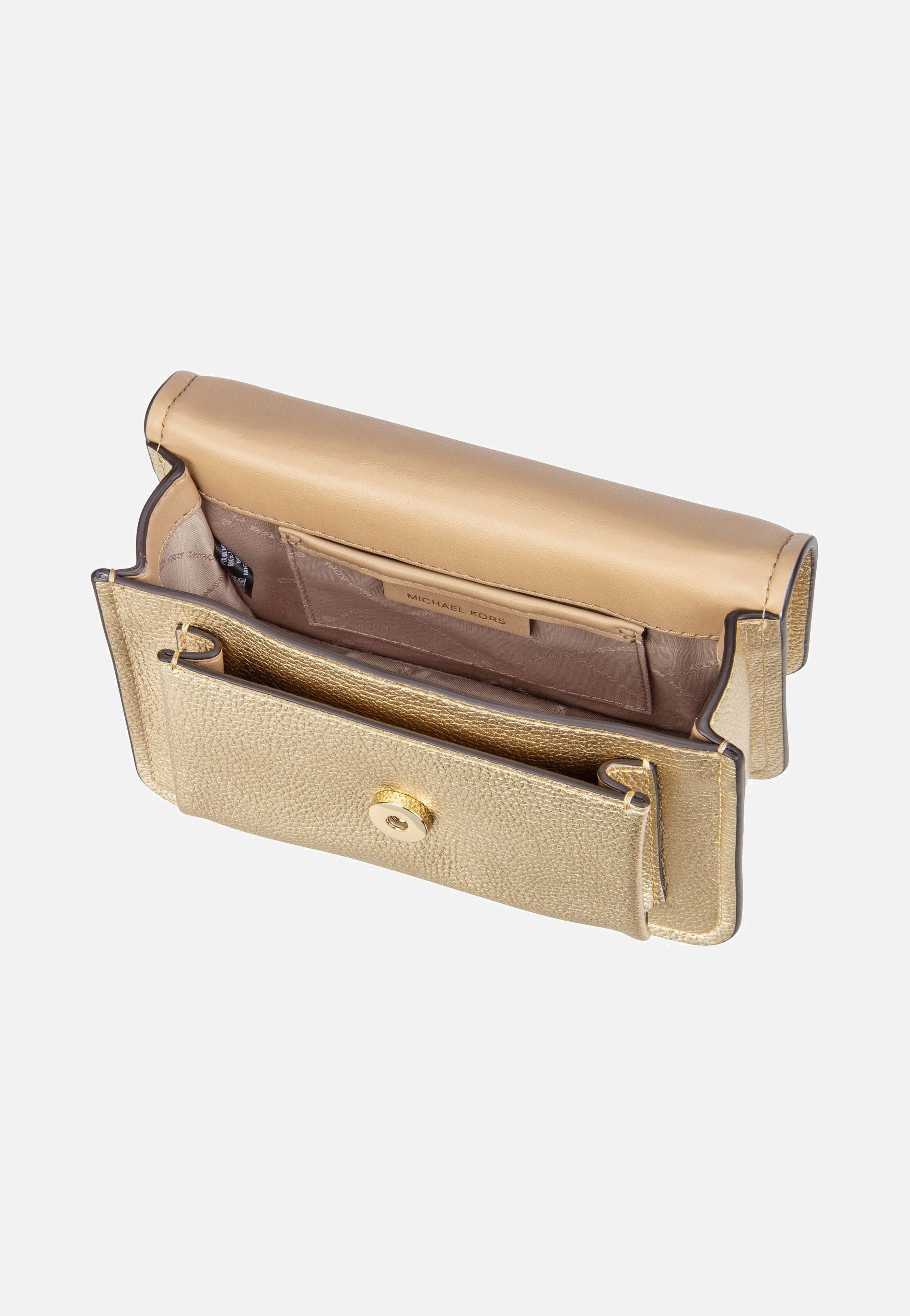 Michael Kors - Claire SM Xbody Pebble Pale Gold - Evening Bag | Women-Image