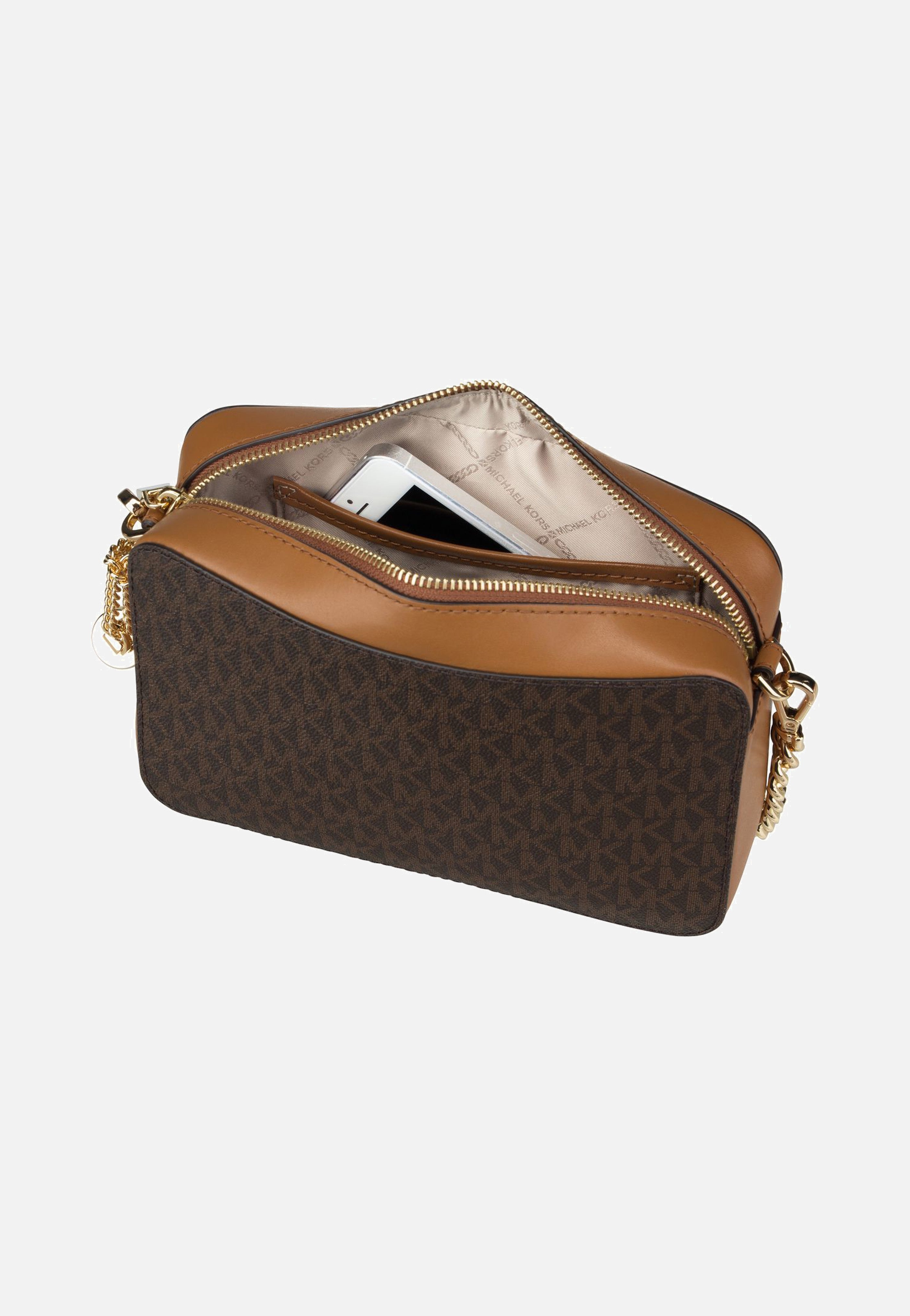 Michael Kors - Jet Set Medium MK Signature Brown - Crossbody Bag | Women-Image