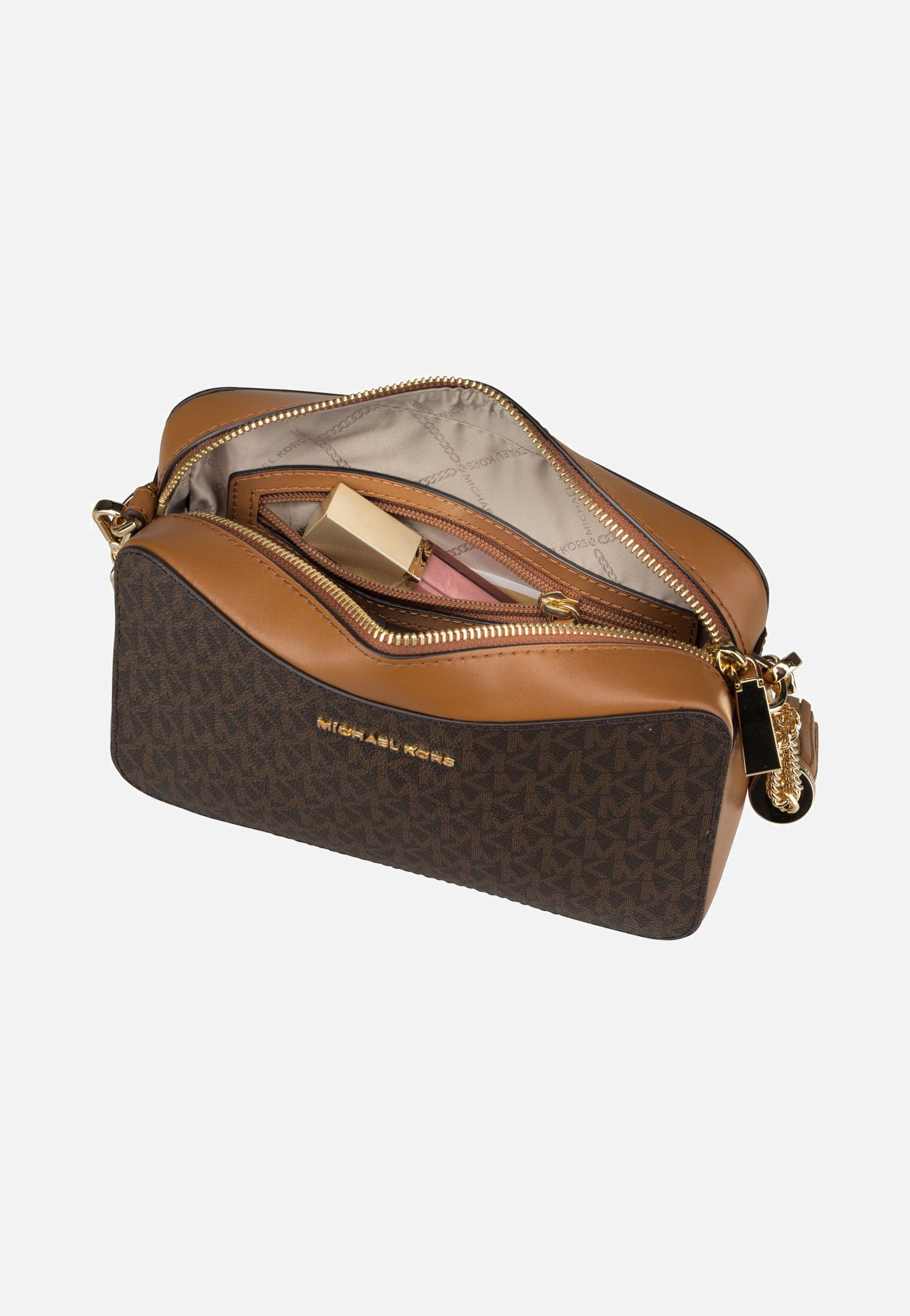 Michael Kors - Jet Set Medium MK Signature Brown - Crossbody Bag | Women-Image