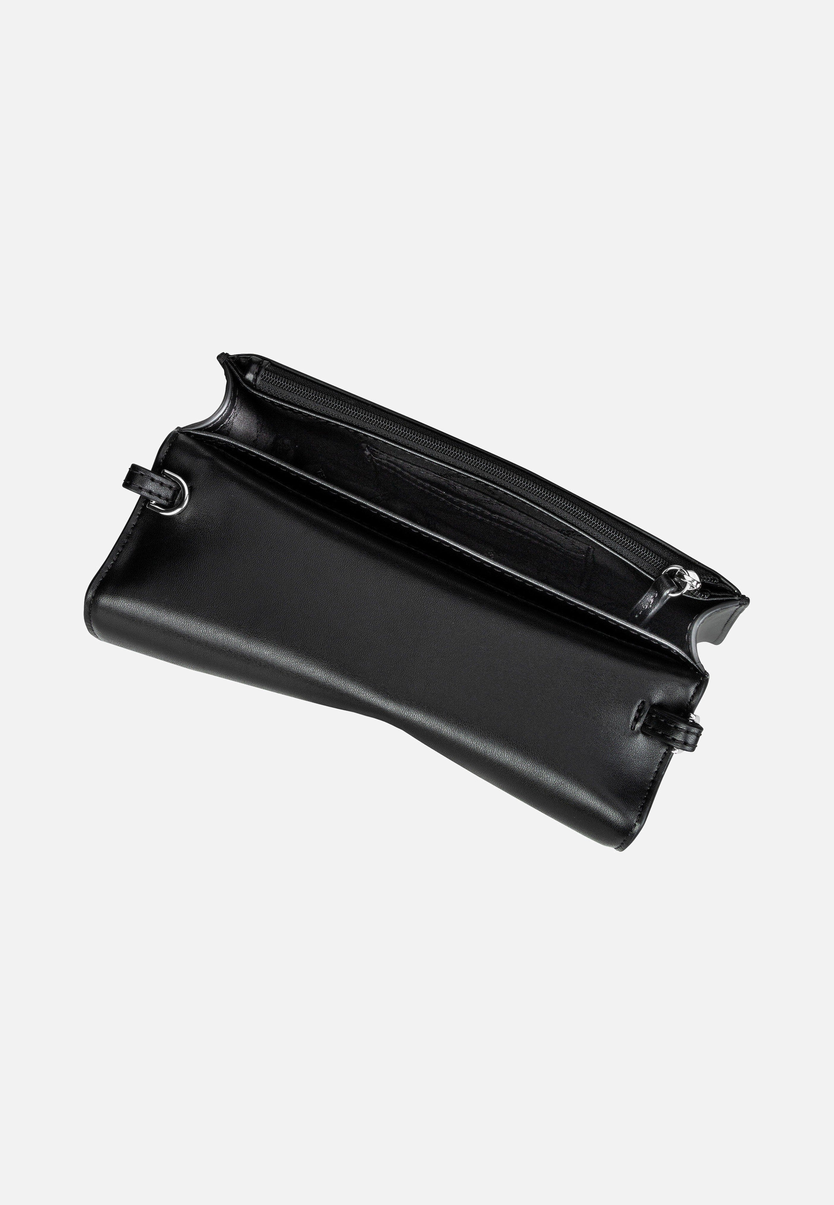 Michael Kors - Jet Set Medium Flap Chain MK SIG Black/Silver - Evening Bag | Women-Image