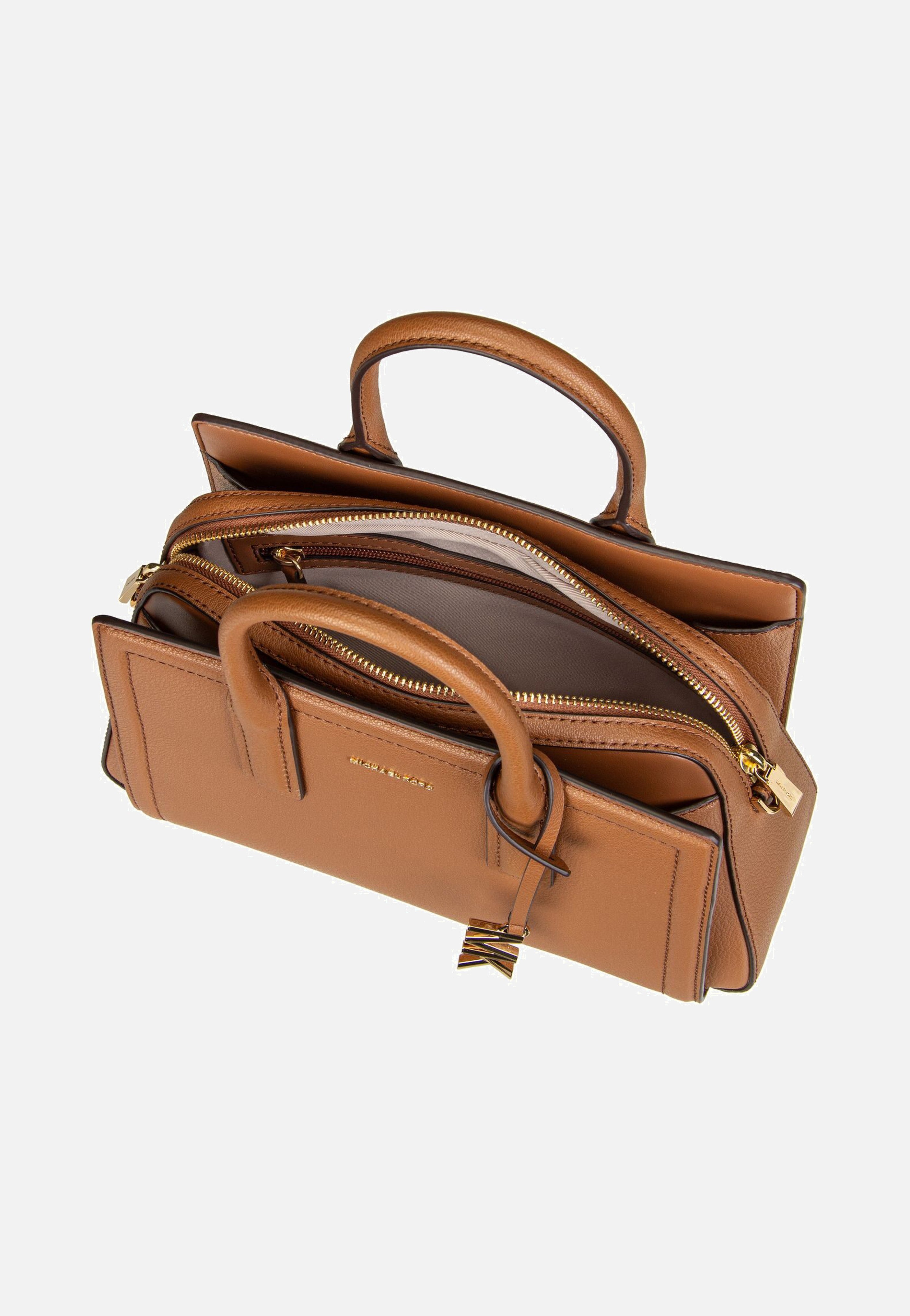 Michael Kors - Laila SM Satchel Solid Embossed Luggage - Handle Bag | Women-Image