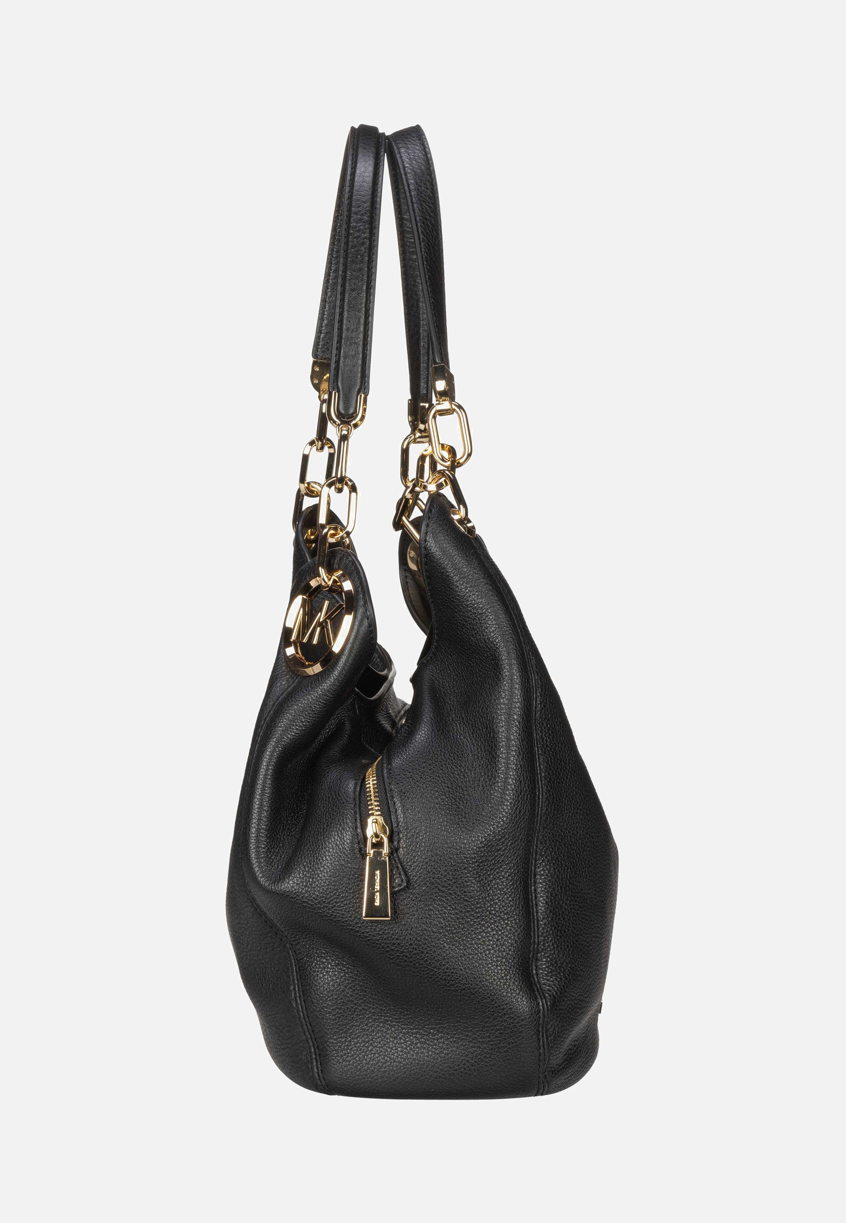 Michael Kors - Lillie Large Chain Shoulder Tote Black - Hobo Bag | Women-Image