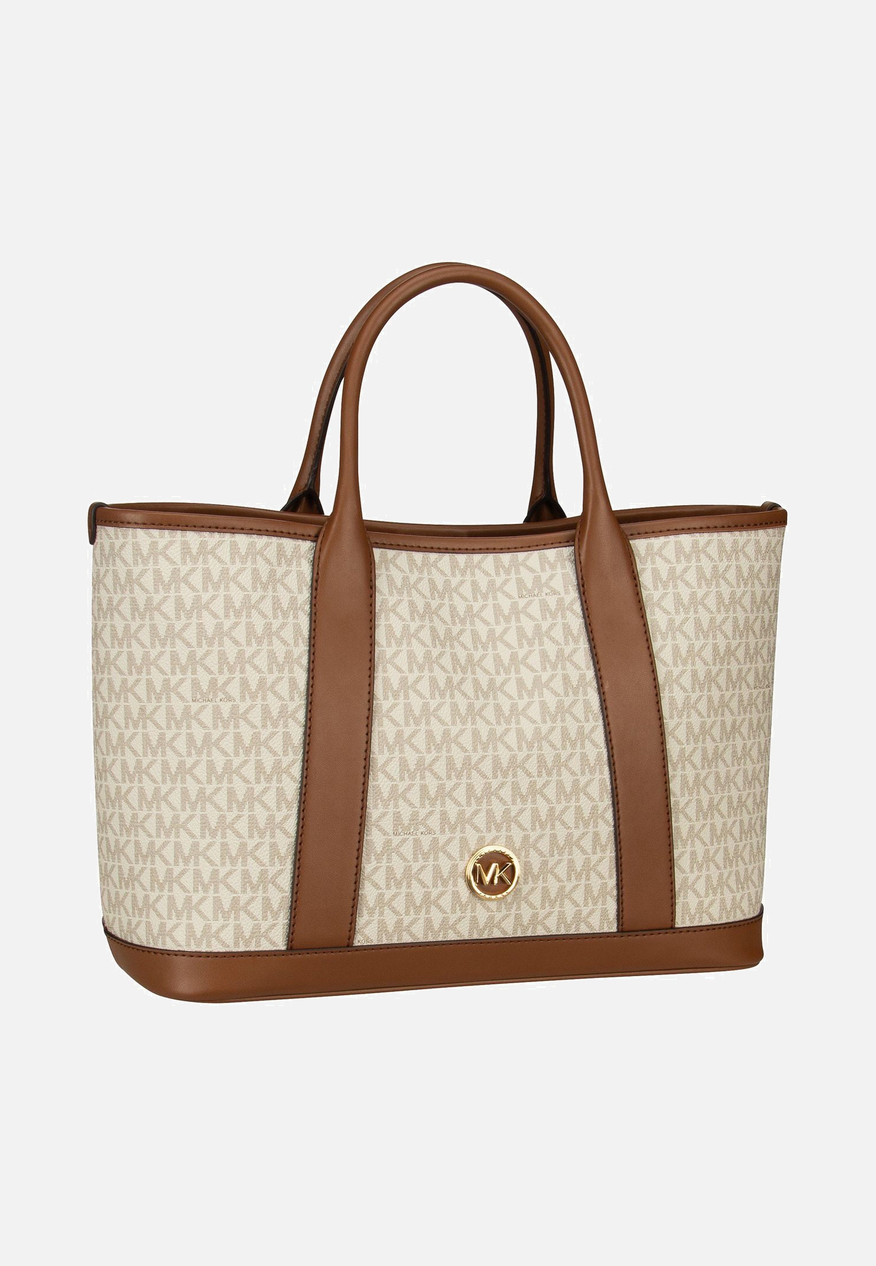 Michael Kors - Luisa MD MK SIG Vanilla/Luggage - Tote Bag | Neutral-Image