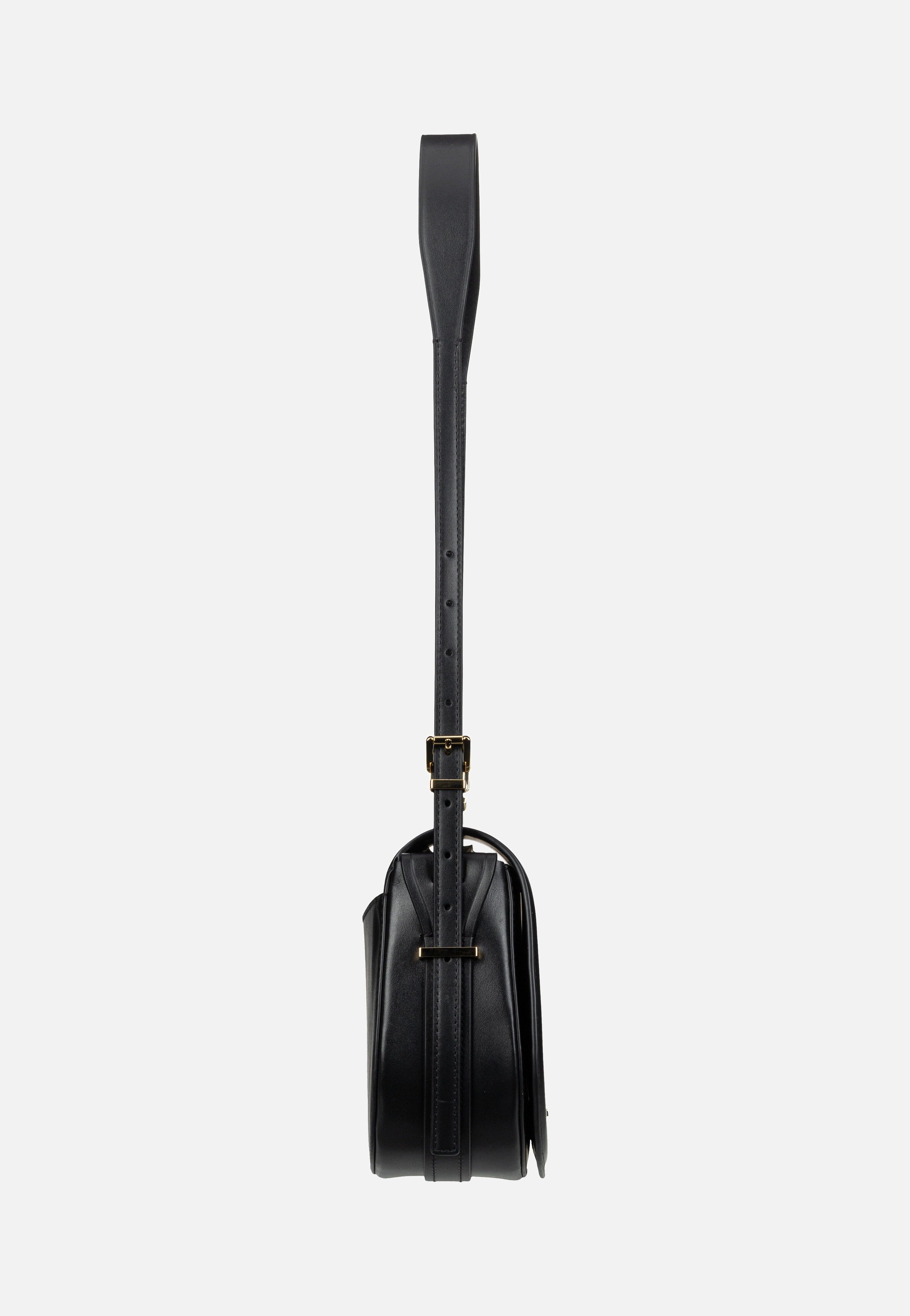Michael Kors Lydia MD Flap Black - Shoulder Bag | Sakoi