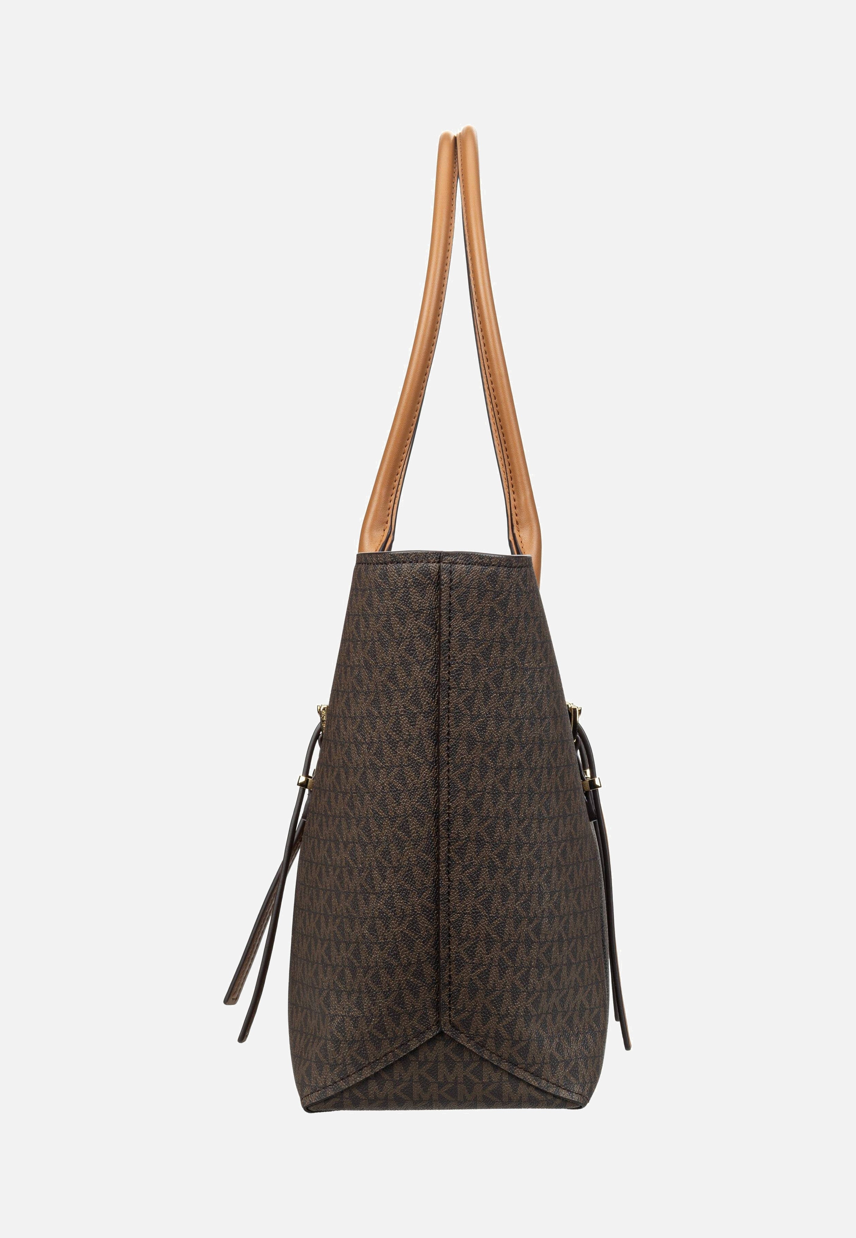 Michael Kors - Moore LG Buckle MK SIG Brown/Acorn - Shopper | Women-Image