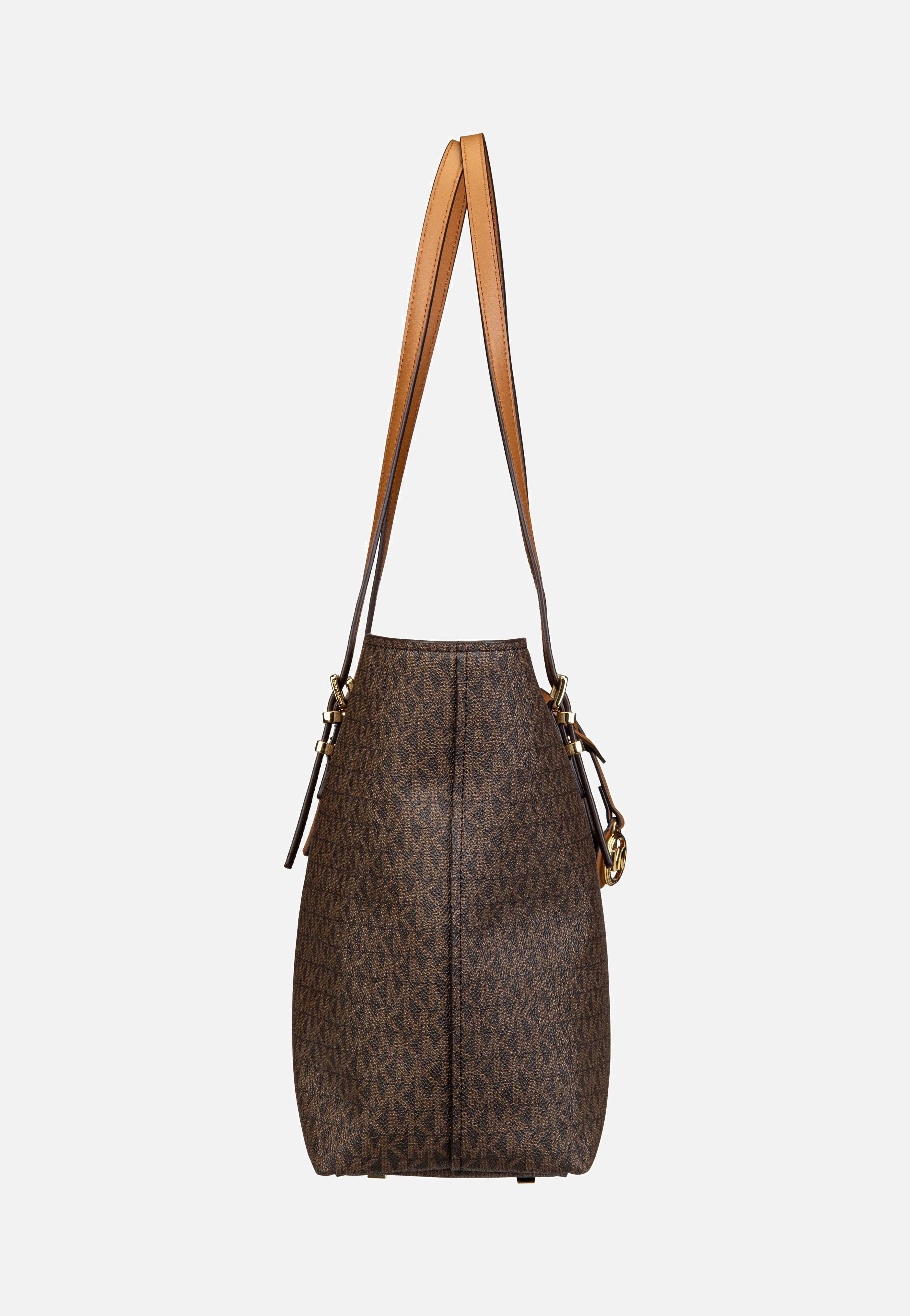 Michael Kors - Quinn LG EW TZ Tote MK SIG Brown/Acorn - Shopper | Women-Image