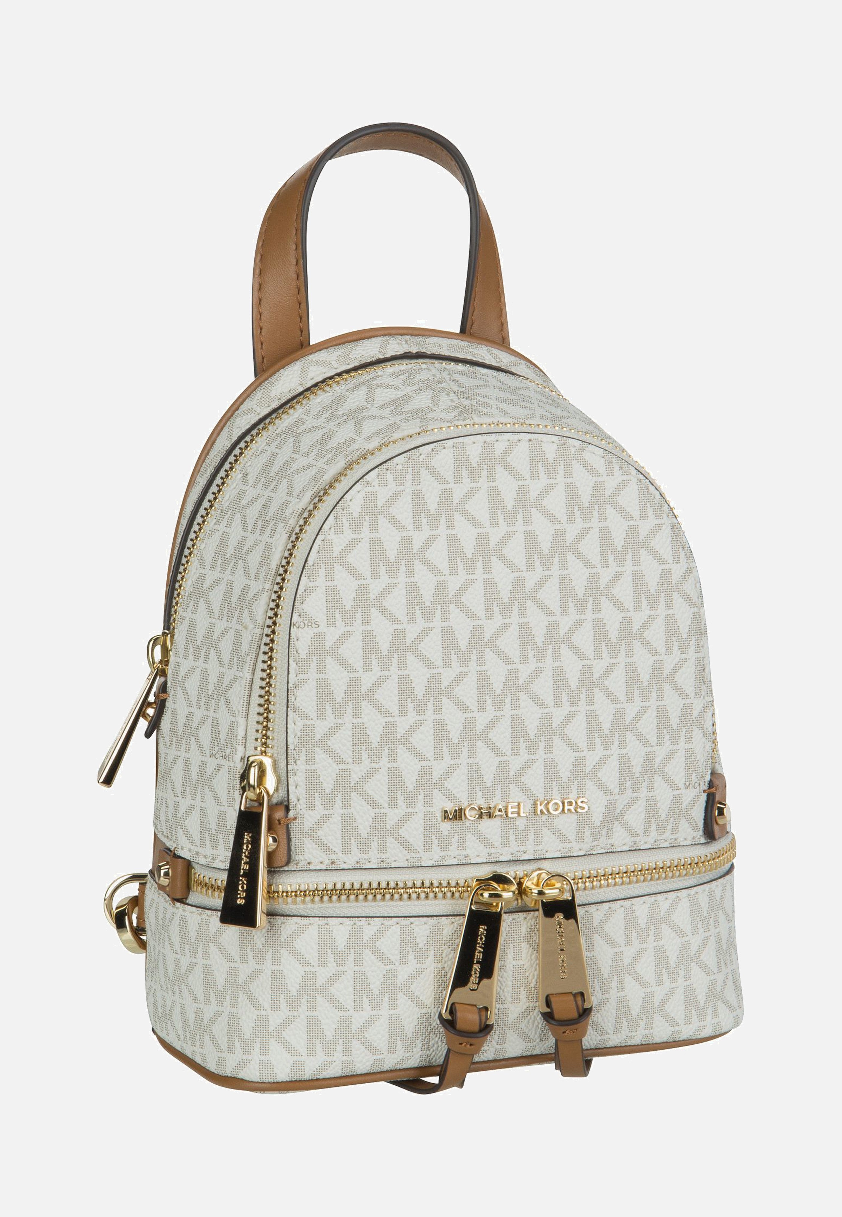Michael Kors - Rhea Zip XS MK Signature Vanilla - Backpack | Women-Image
