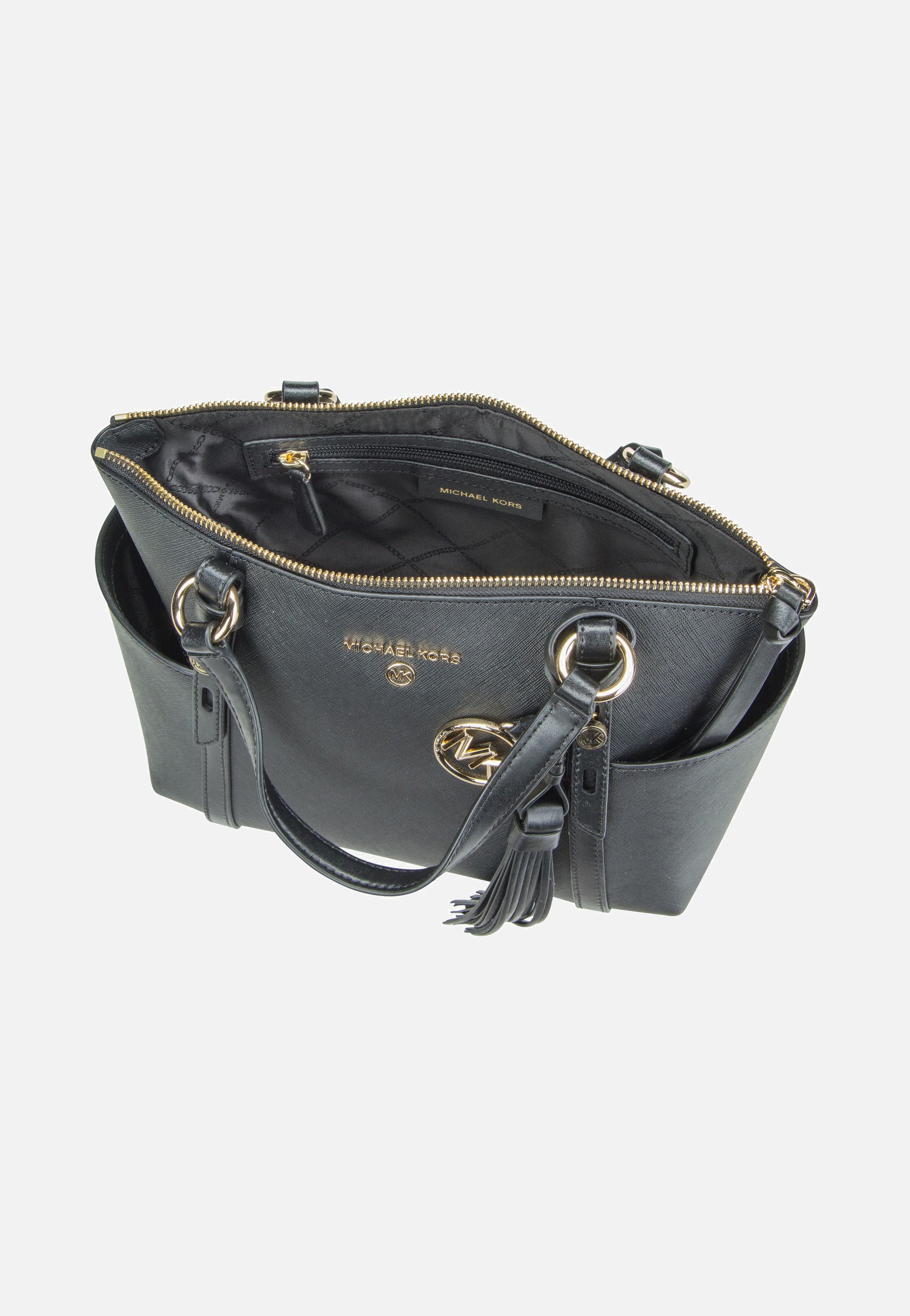 Michael Kors Sullivan Small Conv TZ Tote Black - Handle Bag | Sakoi