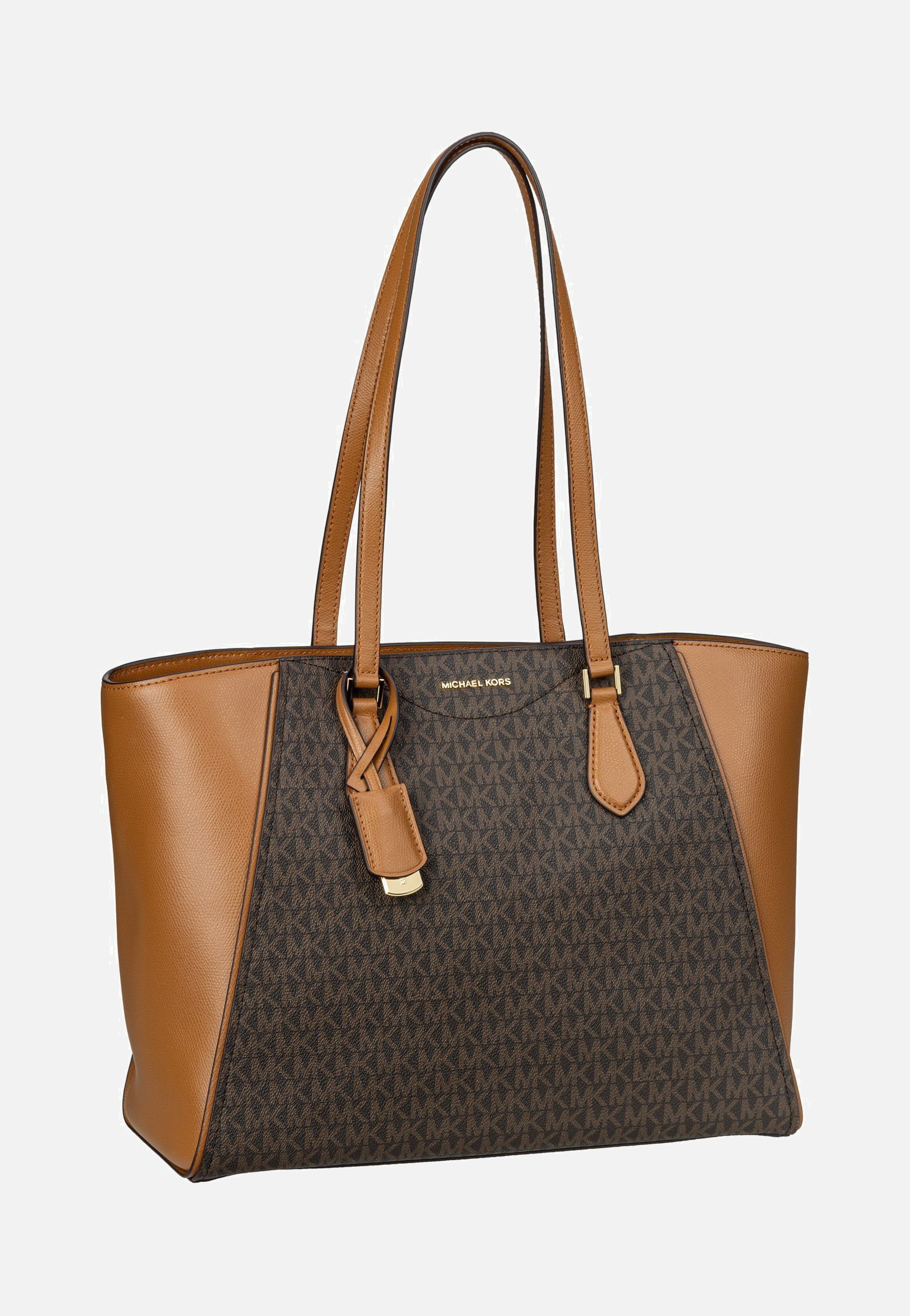 Michael Kors - Taryn Large MF TZ MK SIG Brown/Acorn - Shopper | Women-Image