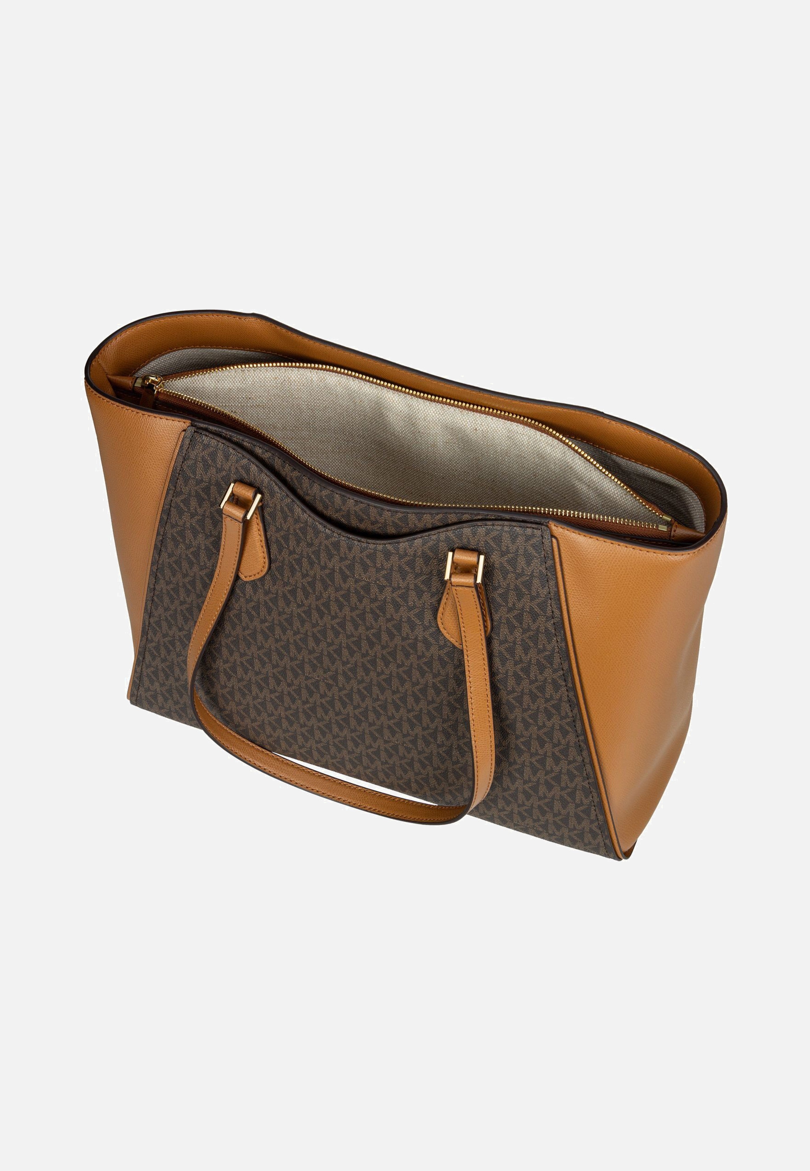 Michael Kors - Taryn Large MF TZ MK SIG Brown/Acorn - Shopper | Women-Image