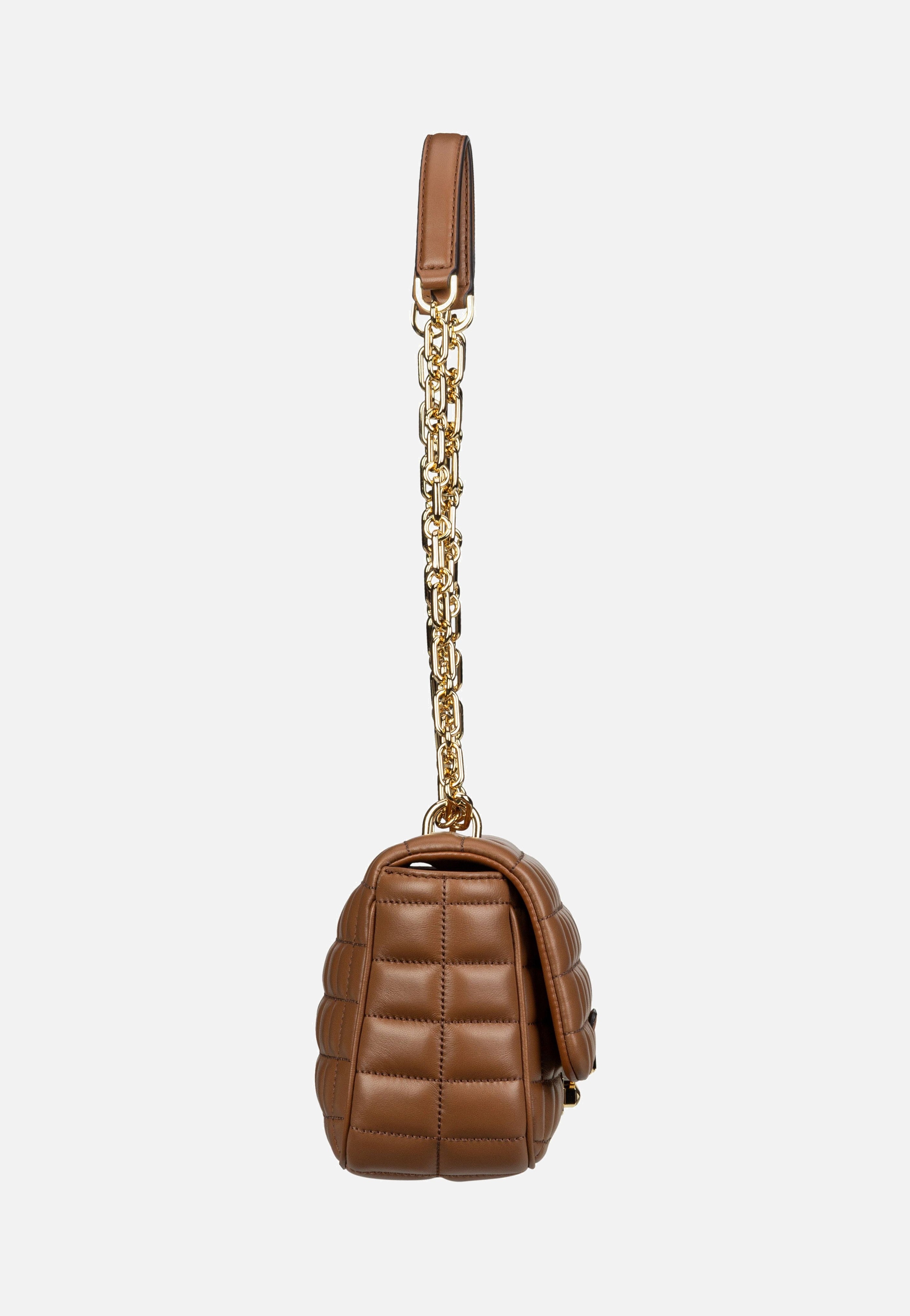 Michael Kors - Tribeca LG Conv Chain Shoulder Costa Luggage - Evening Bag | Women-Image