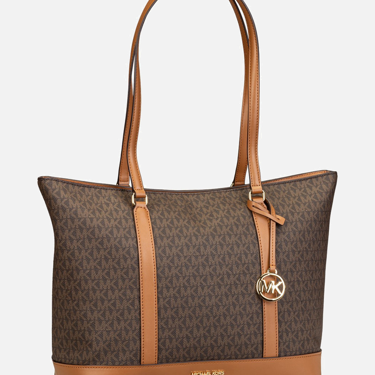Michael Kors Andie MD NS Tote Brown/Acorn - Shopper | Sakoi