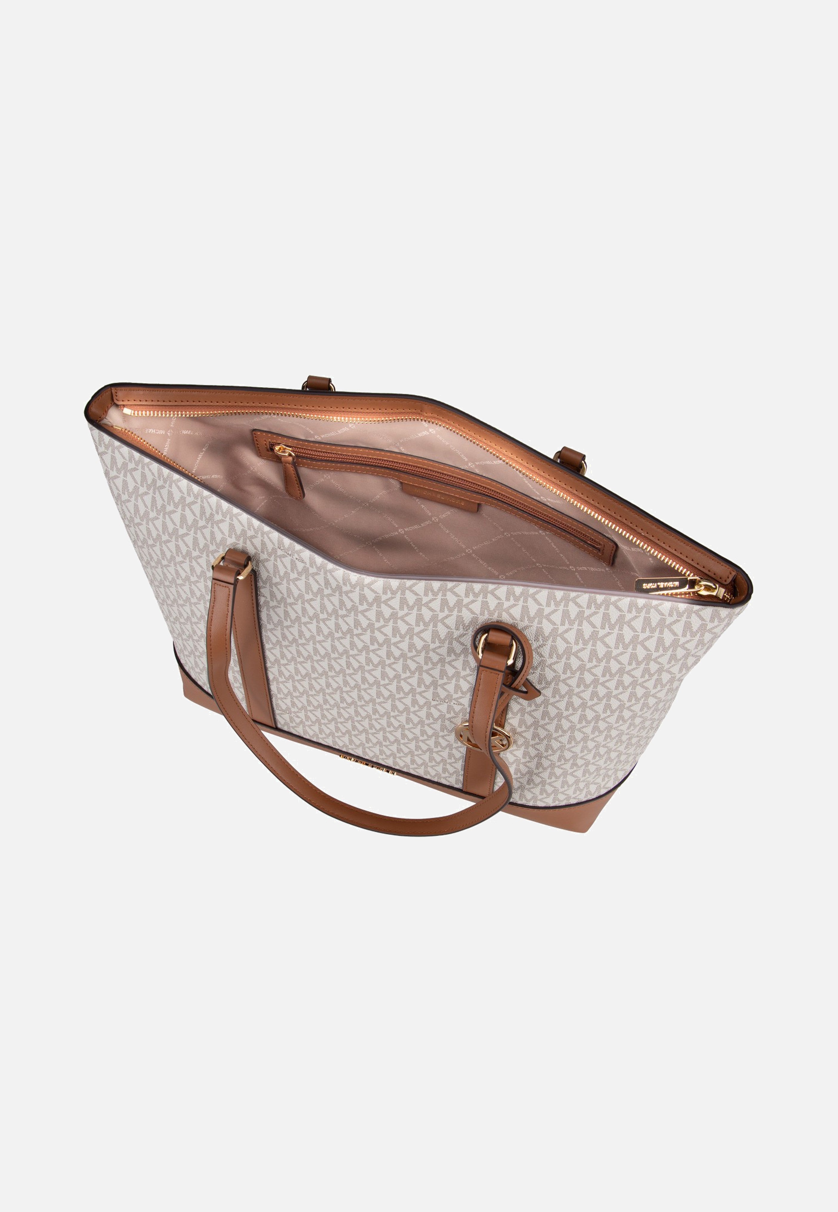 Michael Kors - Andie MD NS Tote Vanilla/Acorn - Shopper | Women-Image