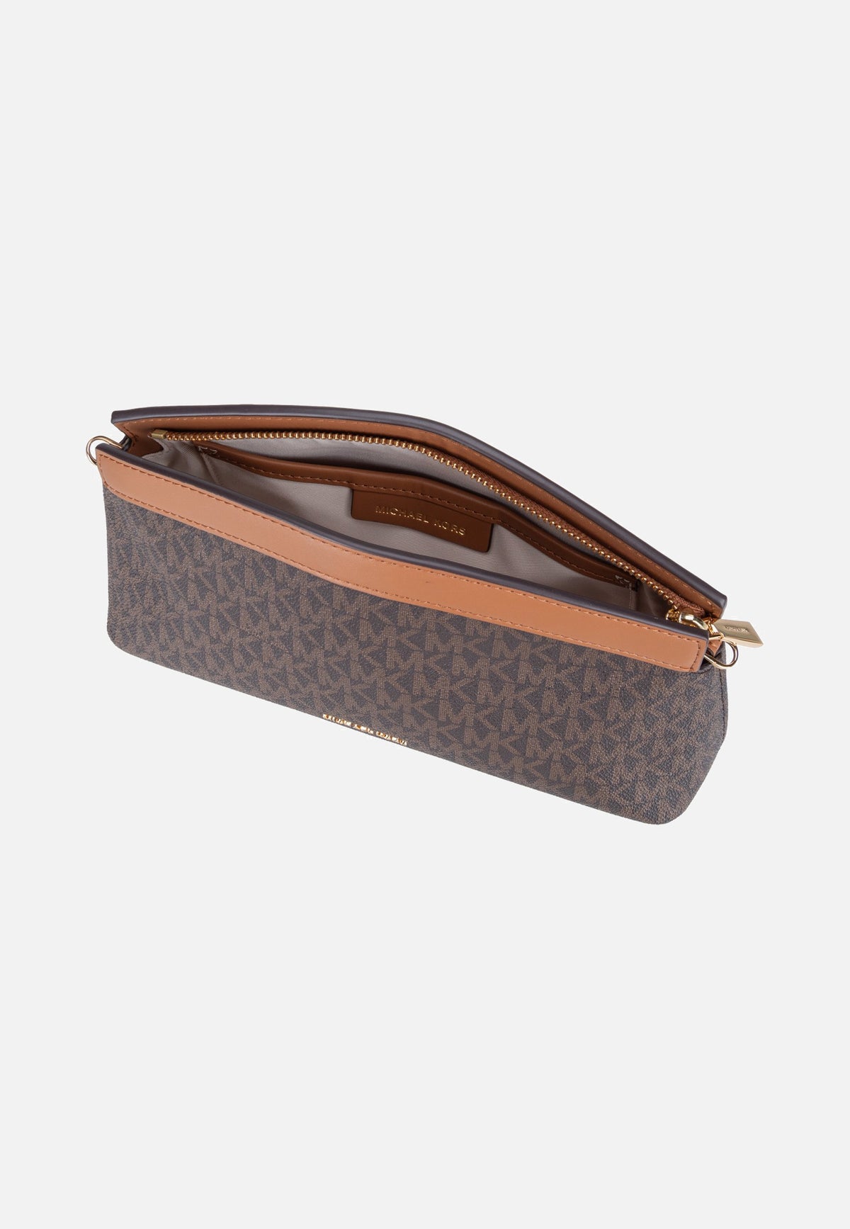 Michael Kors Athena SM Dome Chn Clutch Xbody Brown/Acorn Sac à bandoulière