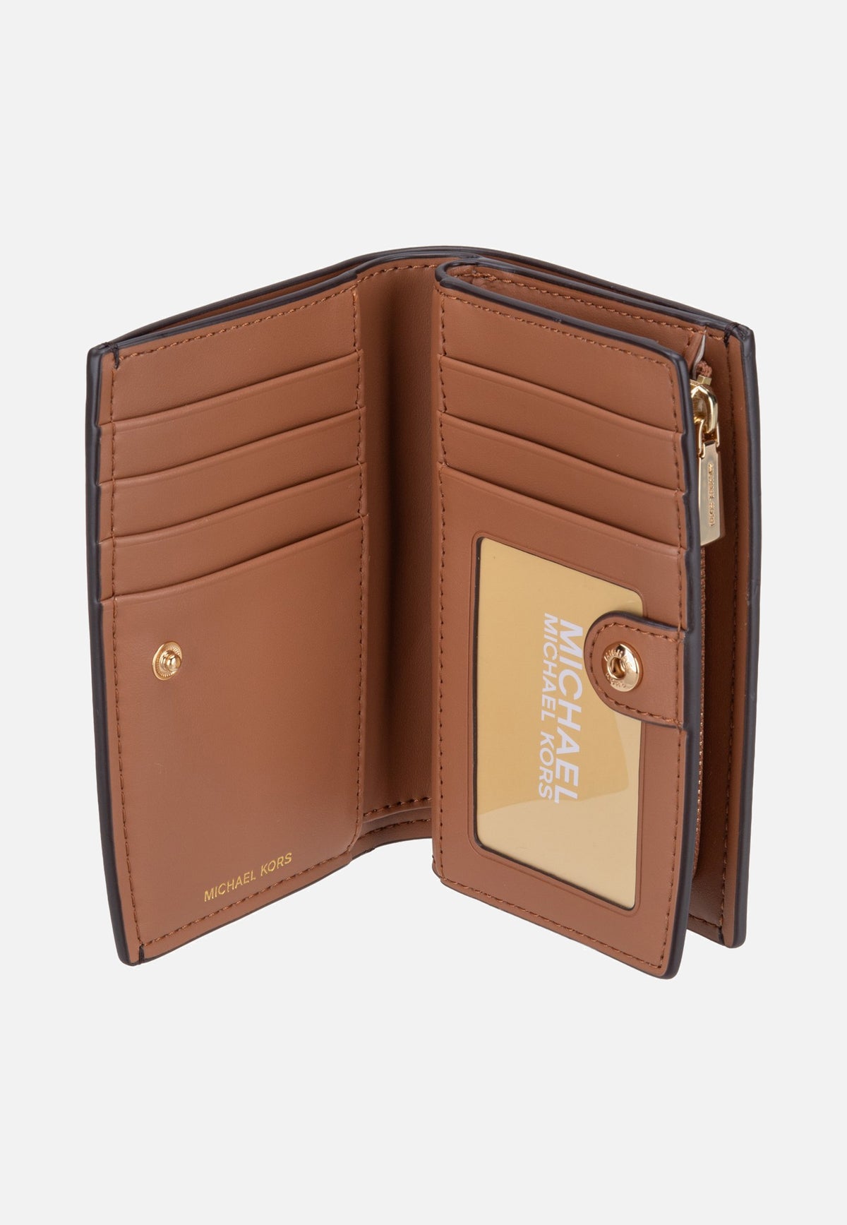 Michael Kors Bryant MD Za Brown/Acorn Wallet