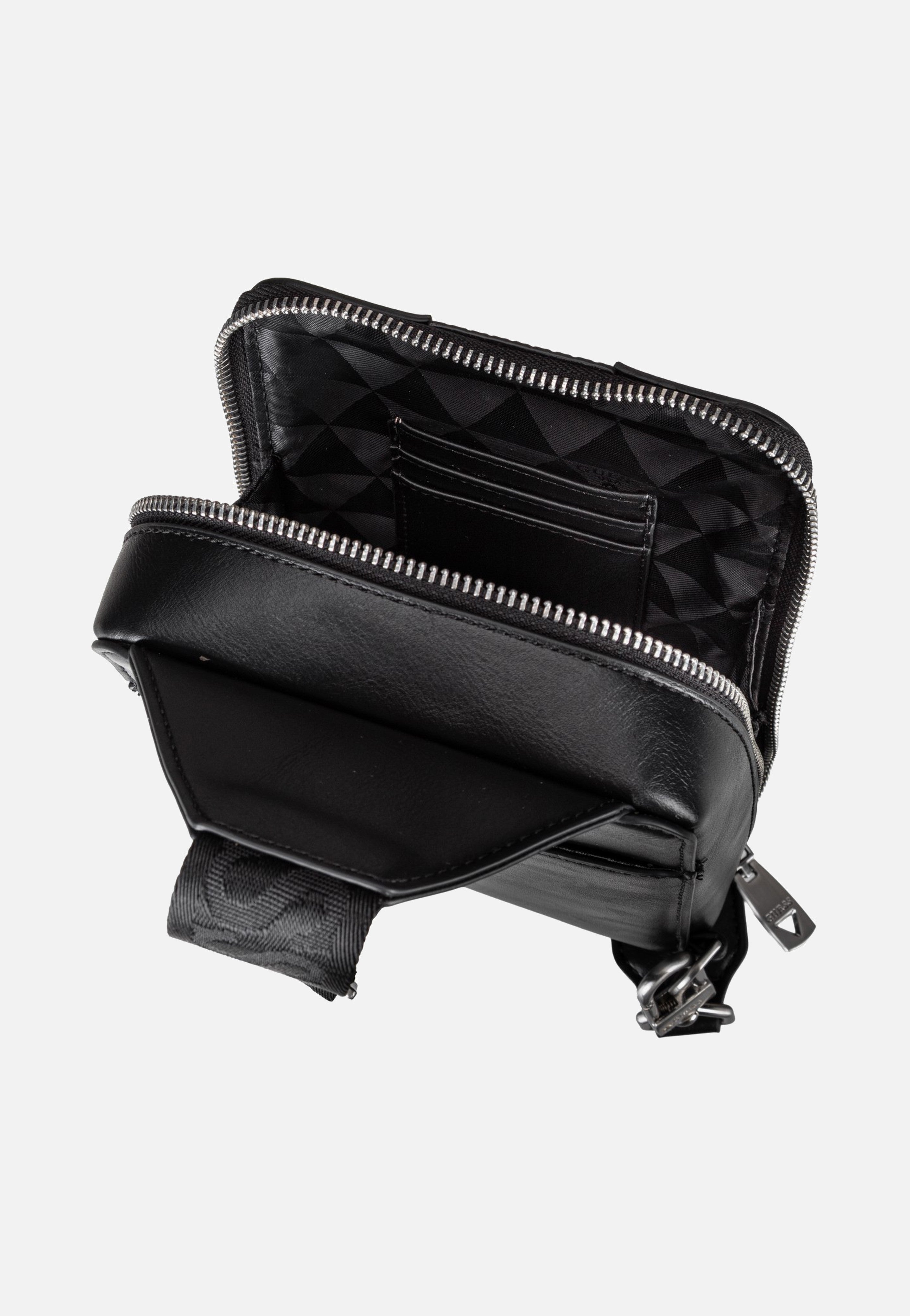 Michael Kors Bryant Small Conv Xbody Pouchette Black Evening Bag