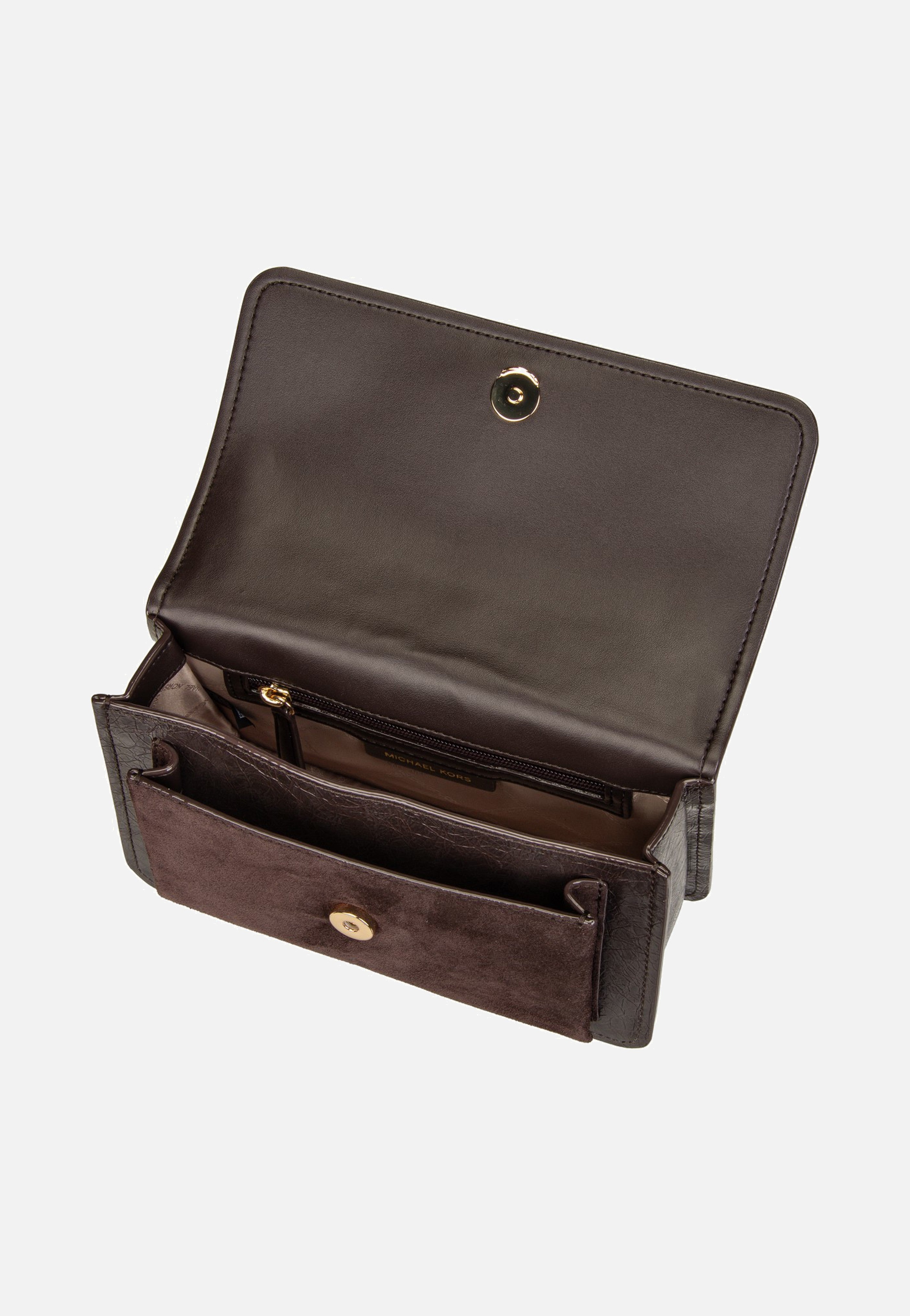 Michael Kors - Claire LG Shoulder Crash Chocolate - Evening Bag | Women-Image
