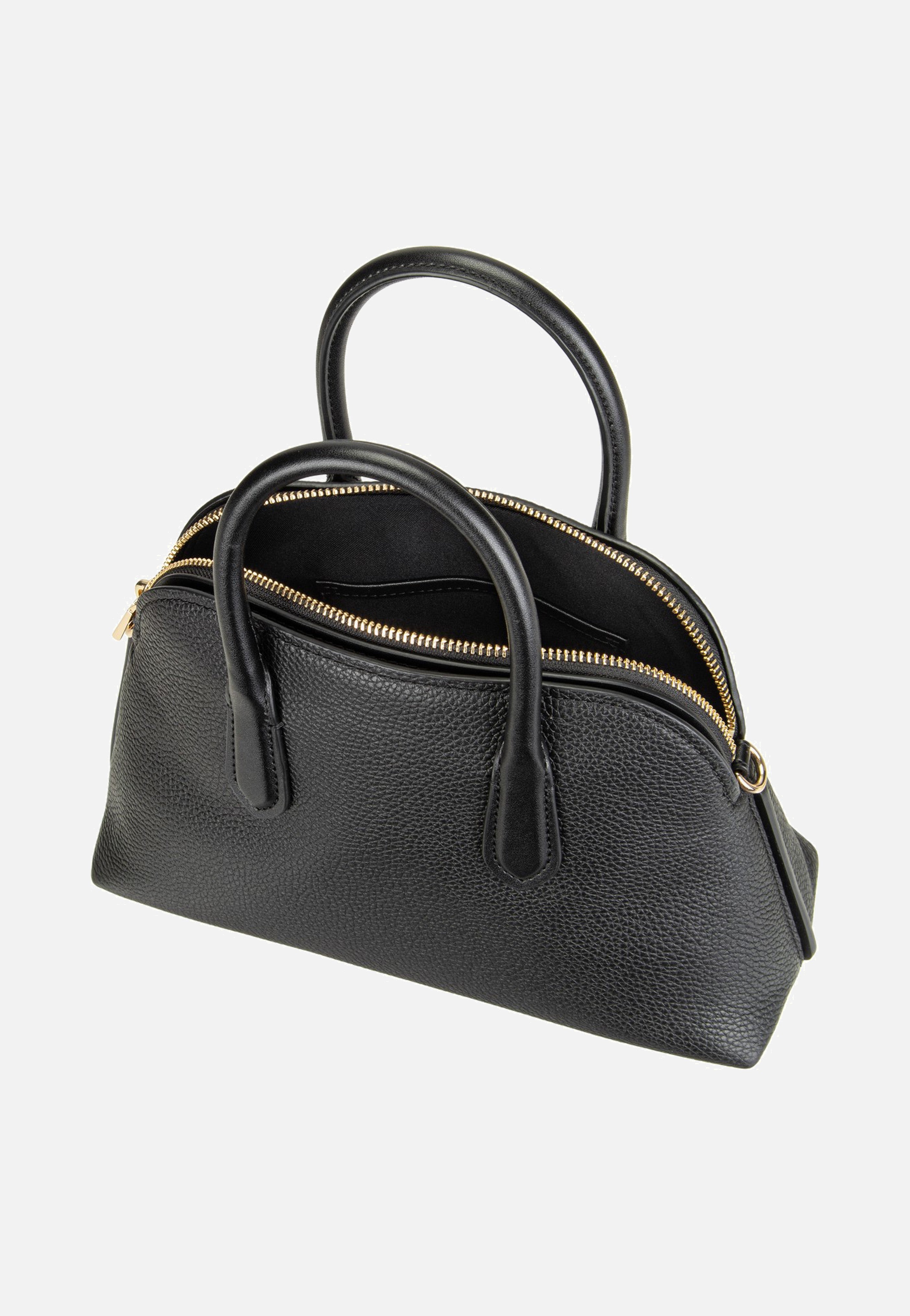 Michael Kors Freddie Medium Dome Chn Stchl Black Handle Bag
