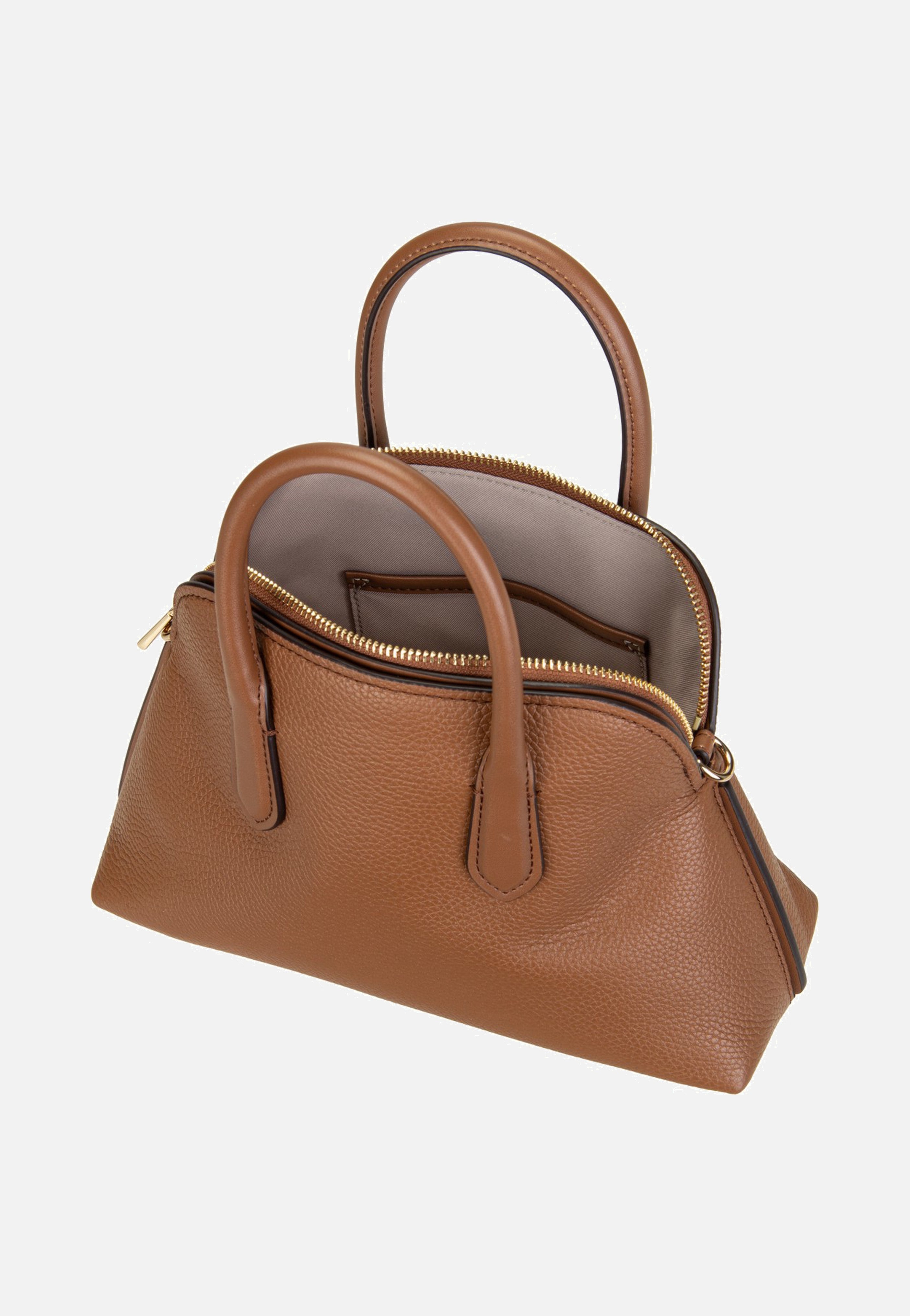 Michael Kors Freddie Medium Dome Chn Stchl Luggage Handle Bag