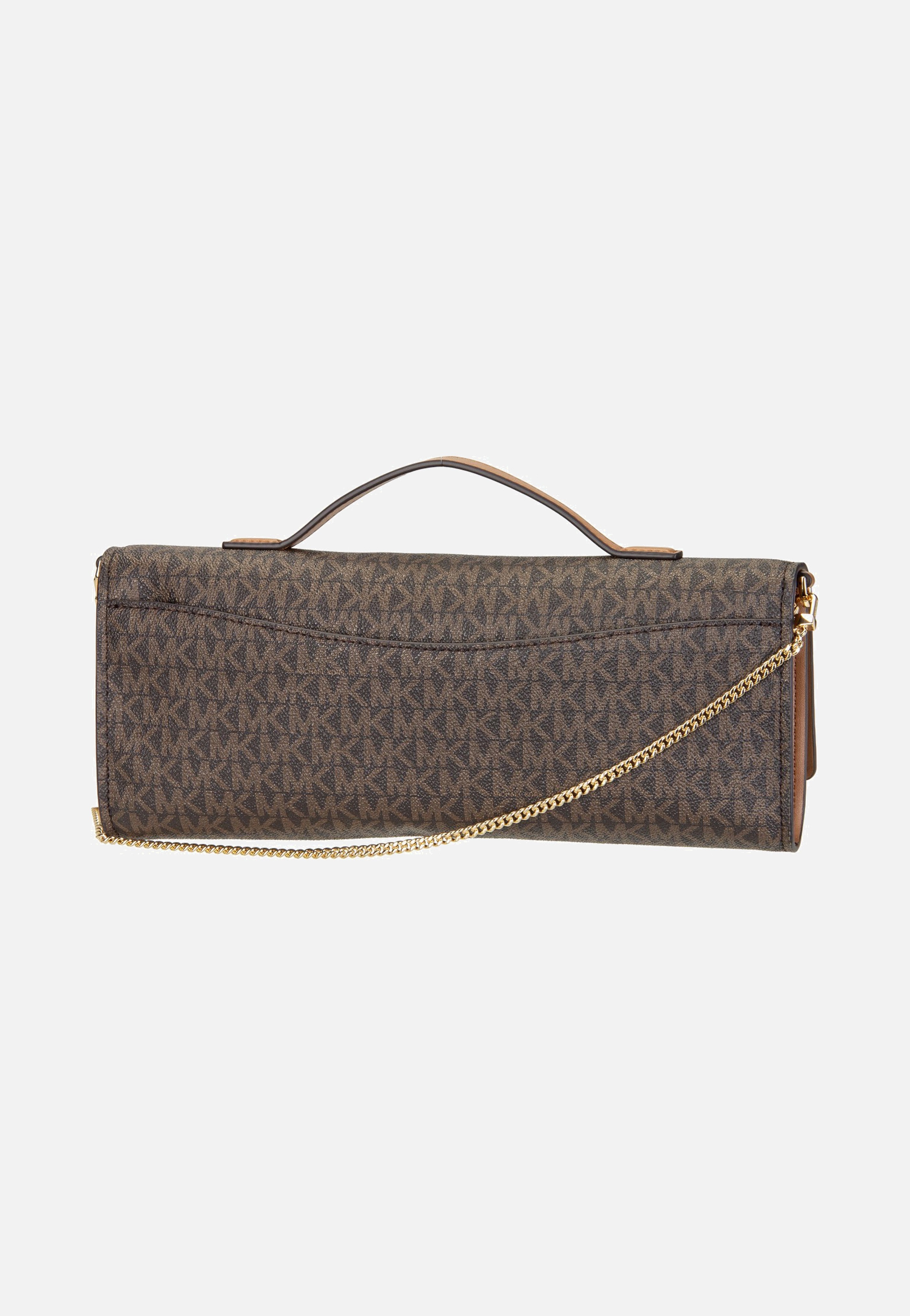 Michael Kors Hamilton Moderne Medium Ew Th Clutch Vanilla/Acorn Clutch