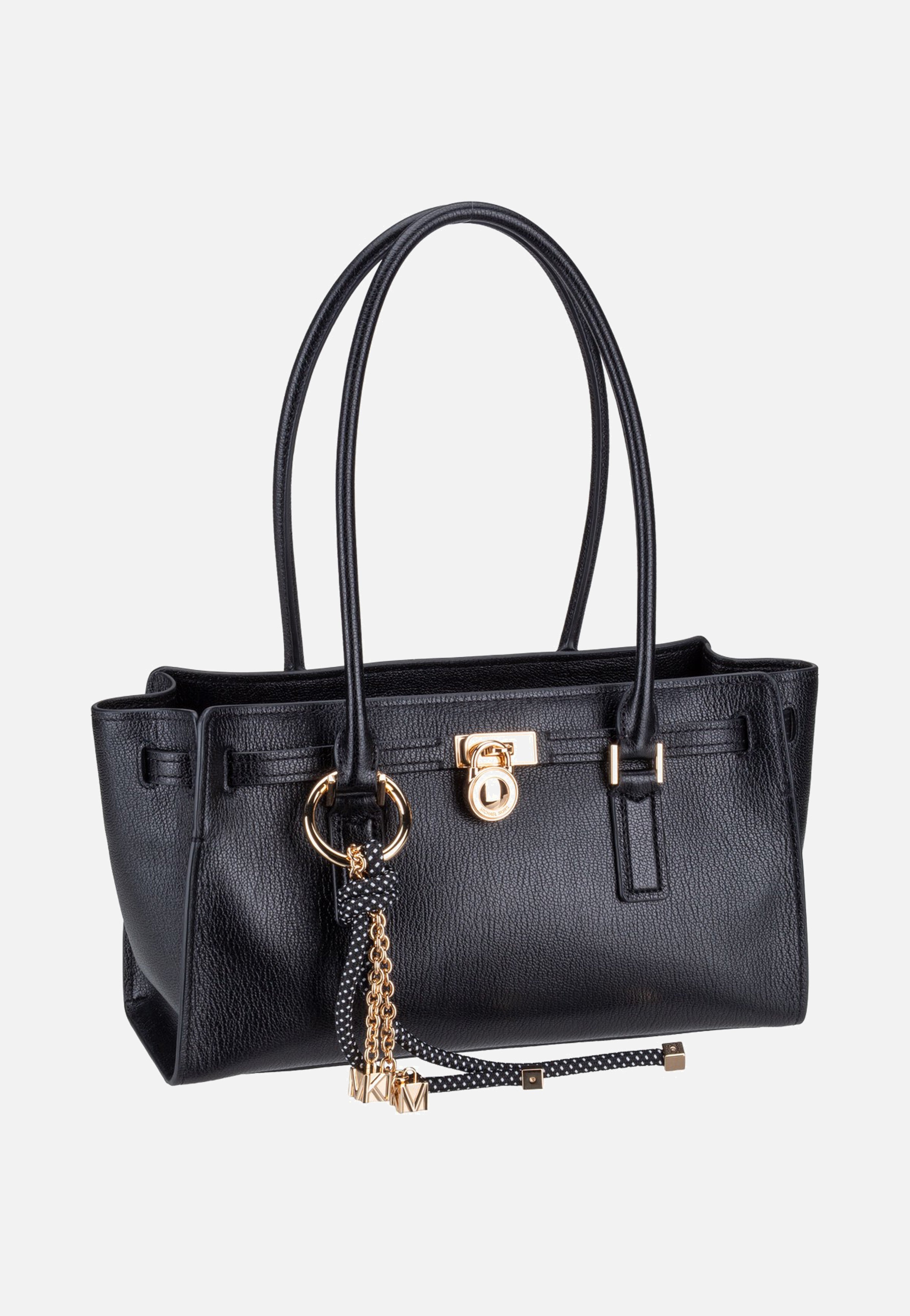 Michael Kors Hamilton Moderne SM Ew Shoulder Tote Black Borsa a tracolla