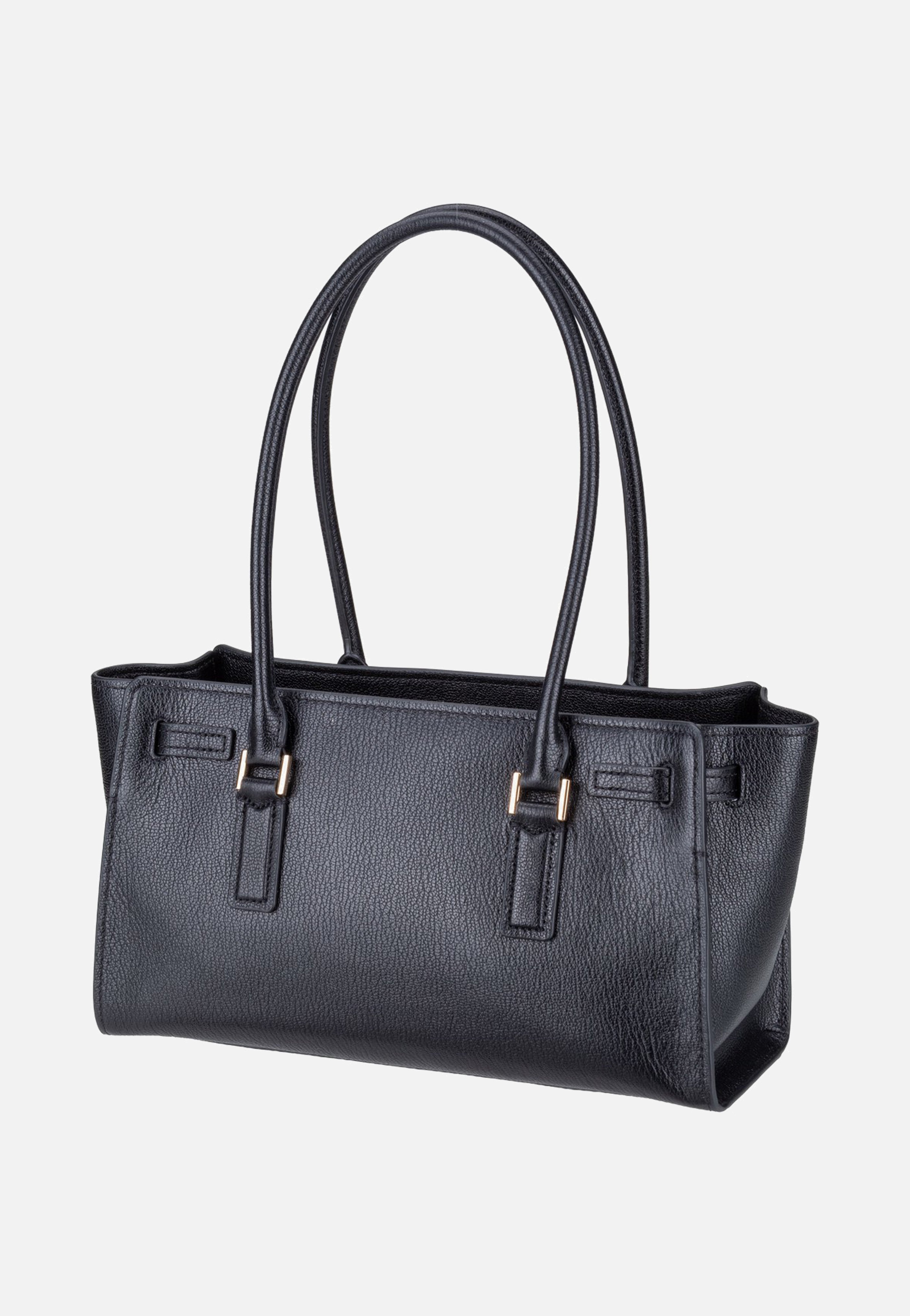 Michael Kors Hamilton Moderne SM Ew Shoulder Tote Black Borsa a tracolla