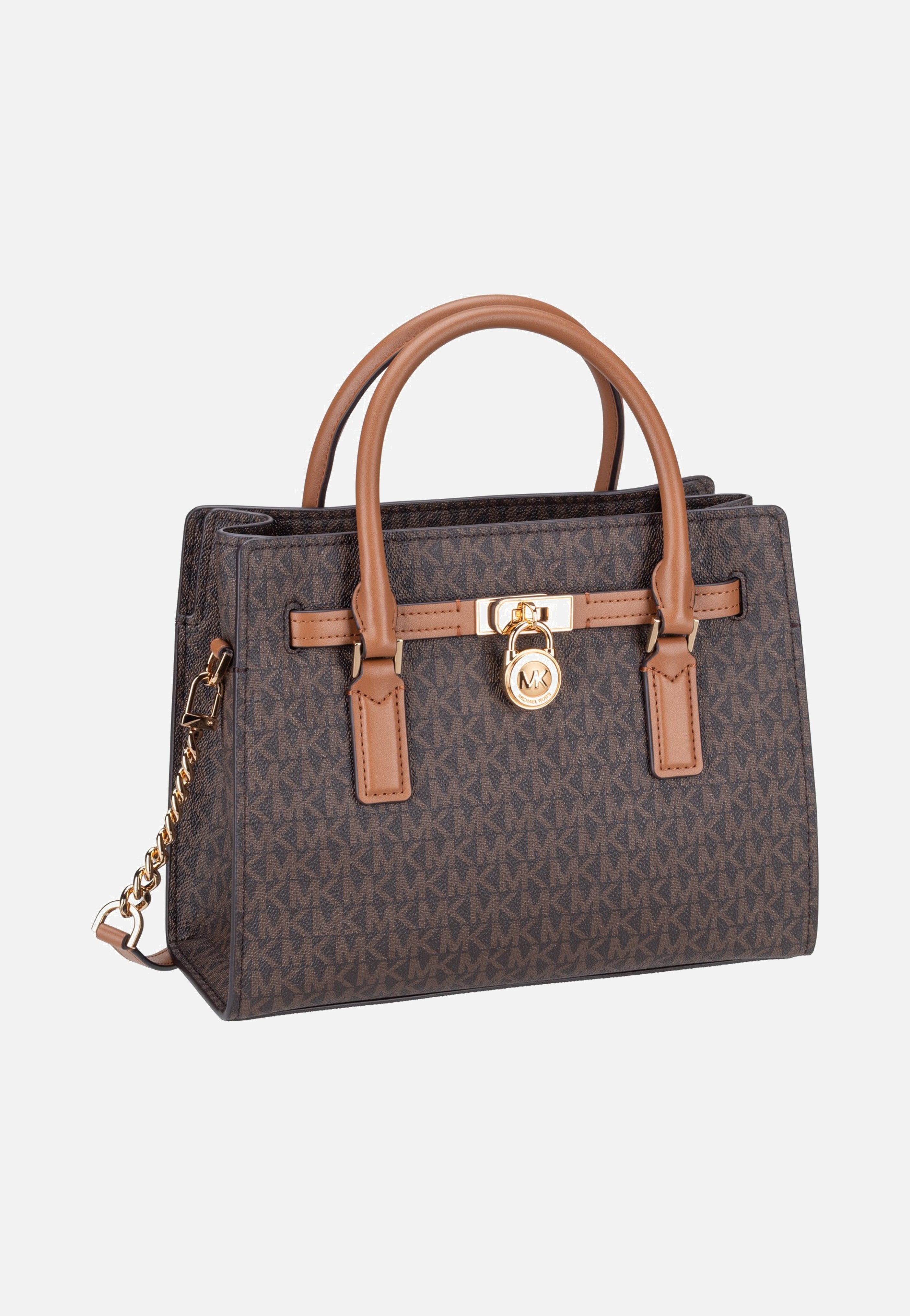 Michael Kors Hamilton Moderne SM Satchel Brown/Acorn Satchel