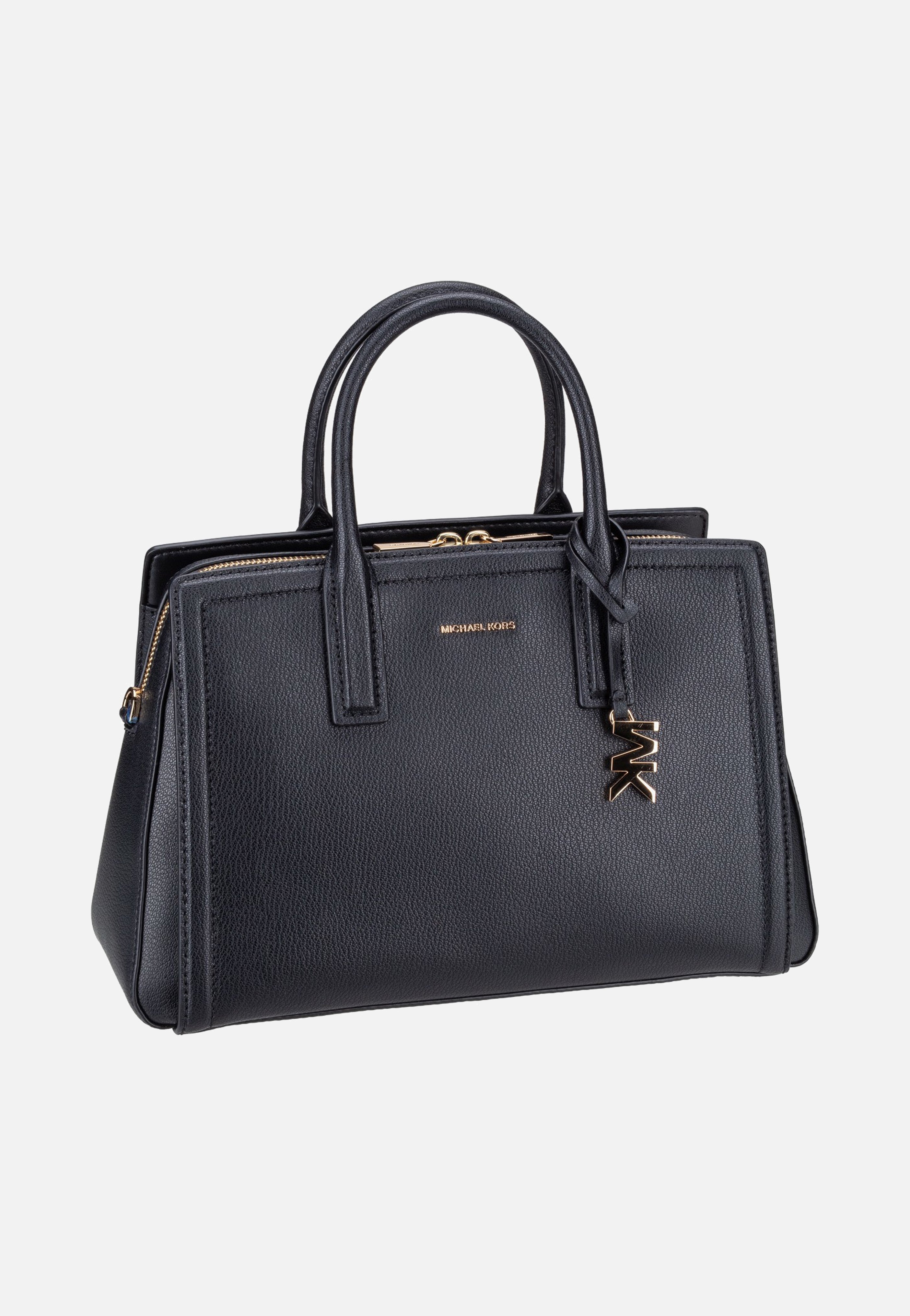 Michael Kors Laila MD Satchel Black Satchel
