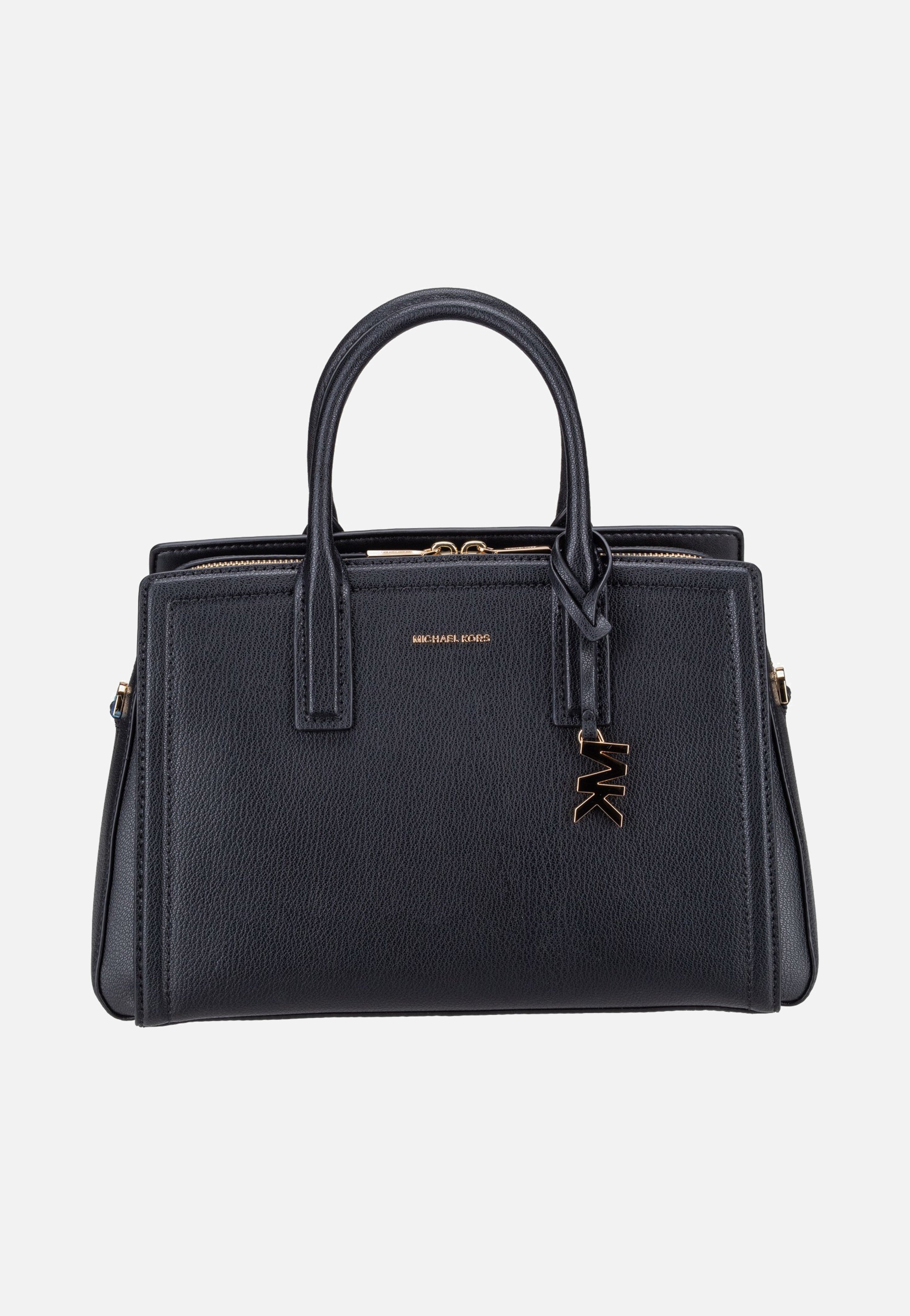 Michael Kors Laila MD Satchel Black Satchel