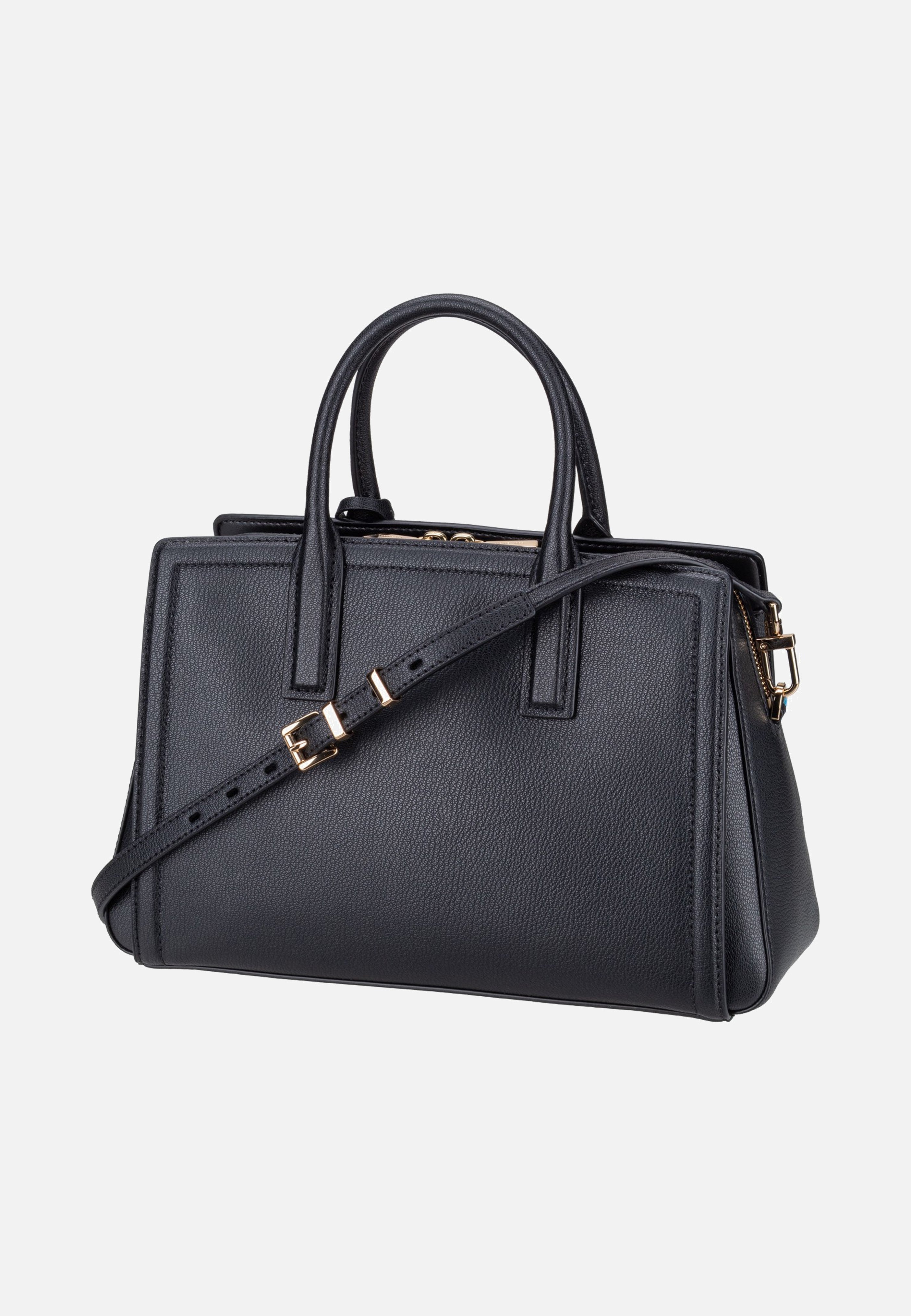 Michael Kors Laila MD Satchel Black - Satchel | Sakoi