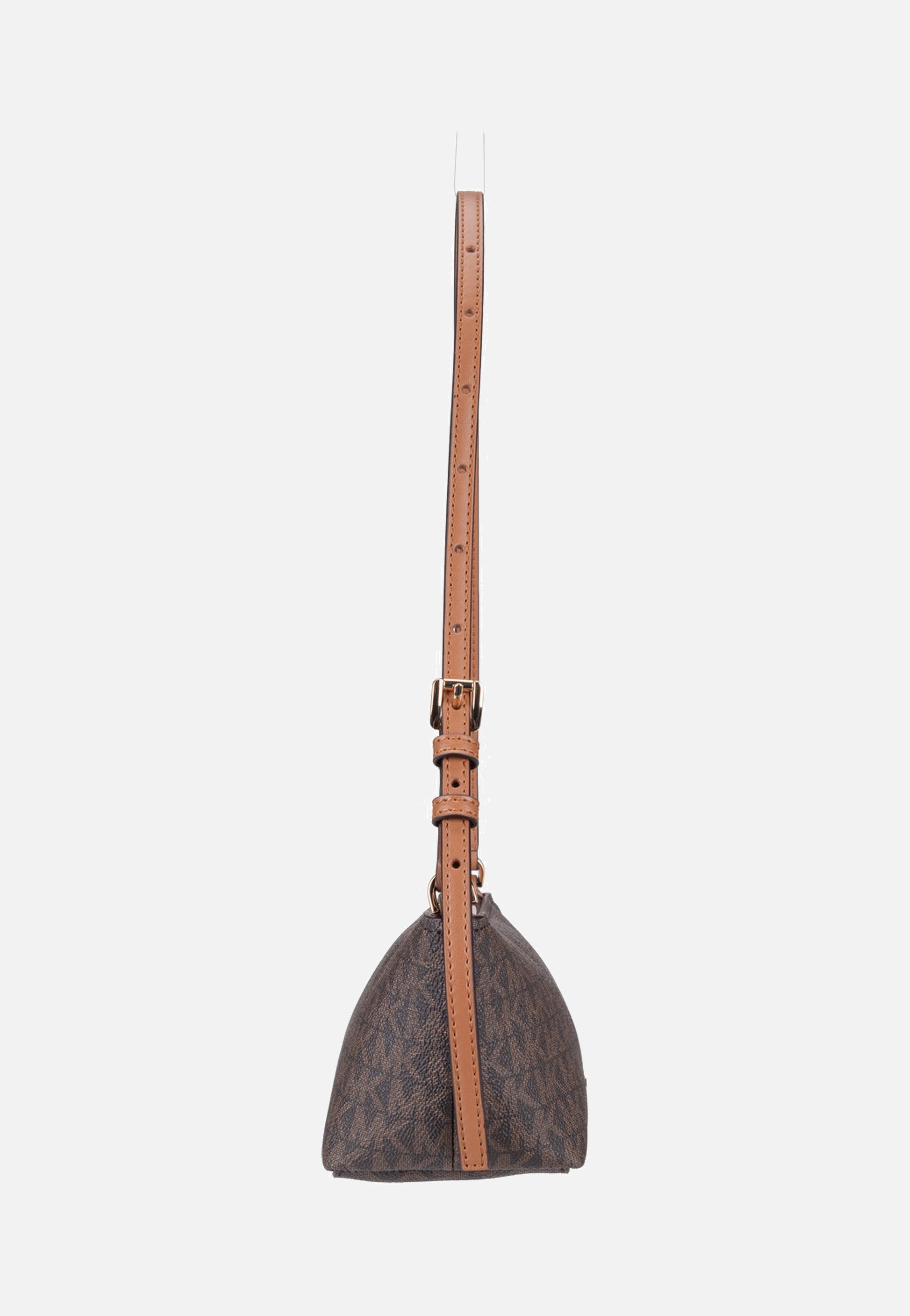 Michael Kors Laila SM Ew Pouchette Brown/Acorn Koppeling