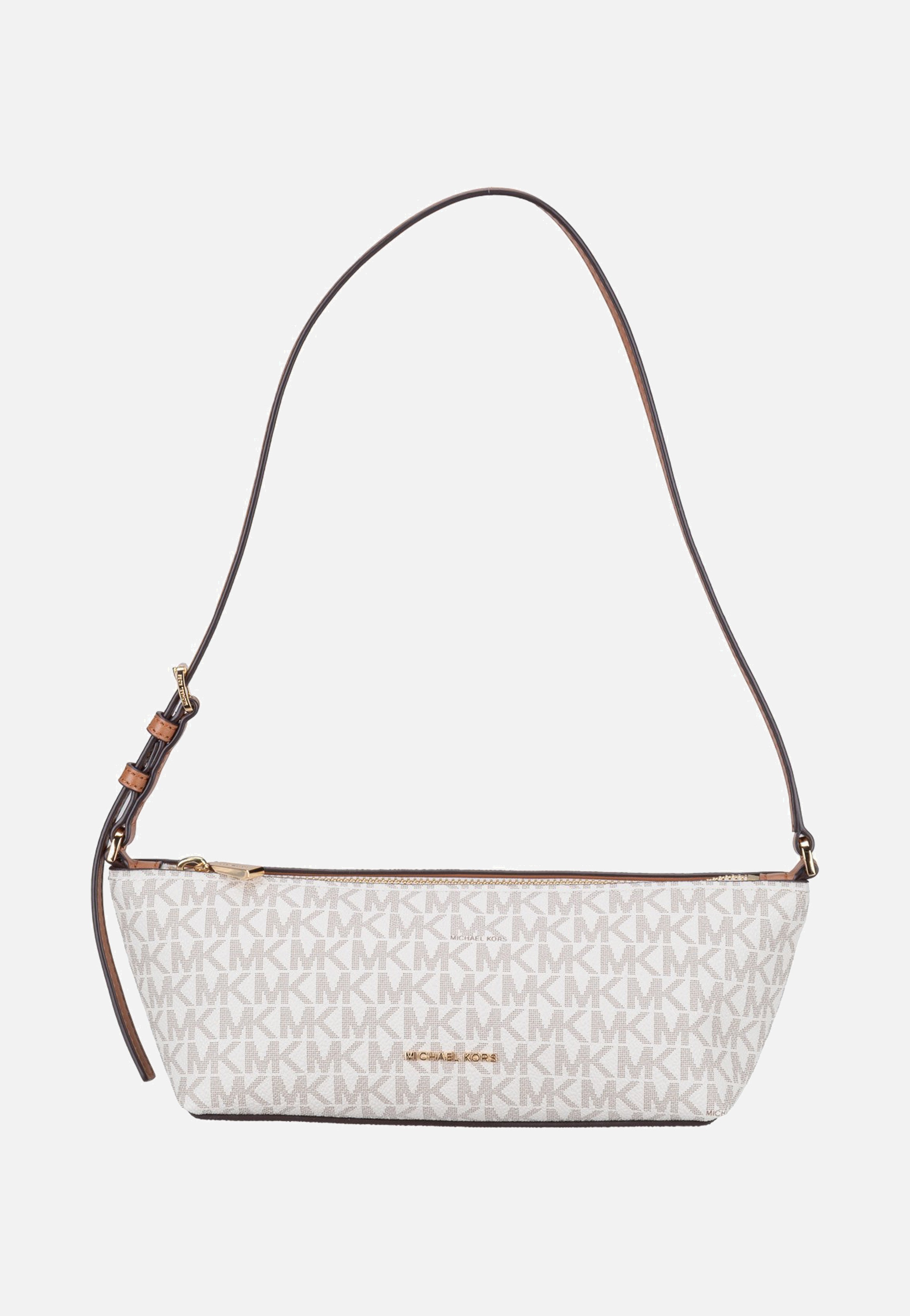 Michael Kors Laila SM Ew Pouchette Vanilla/Acorn Frizione