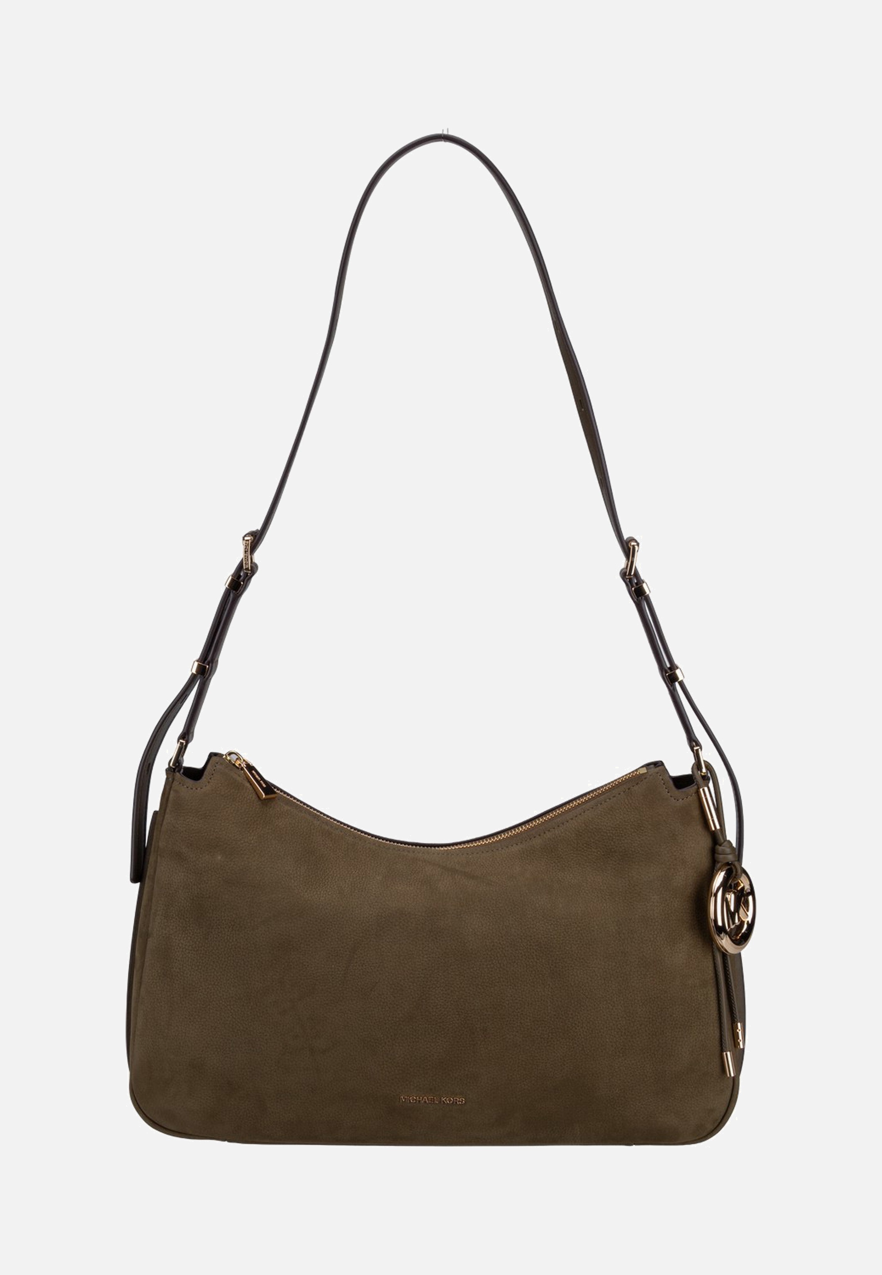 Michael Kors Nolita Medium Tz Conv Shldr Loden Hobo Bag