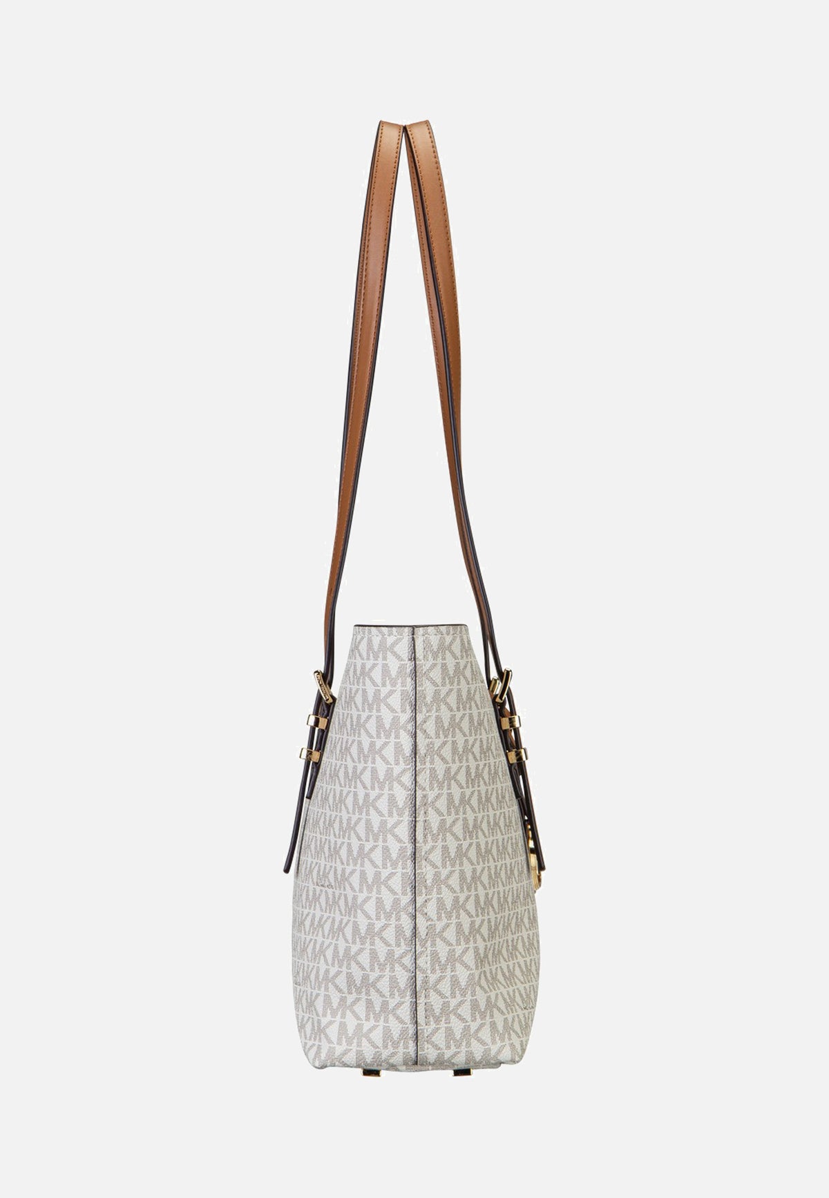 Michael Kors Quinn MD Ew Tz Tote Vanilla/Acorn Acquirente