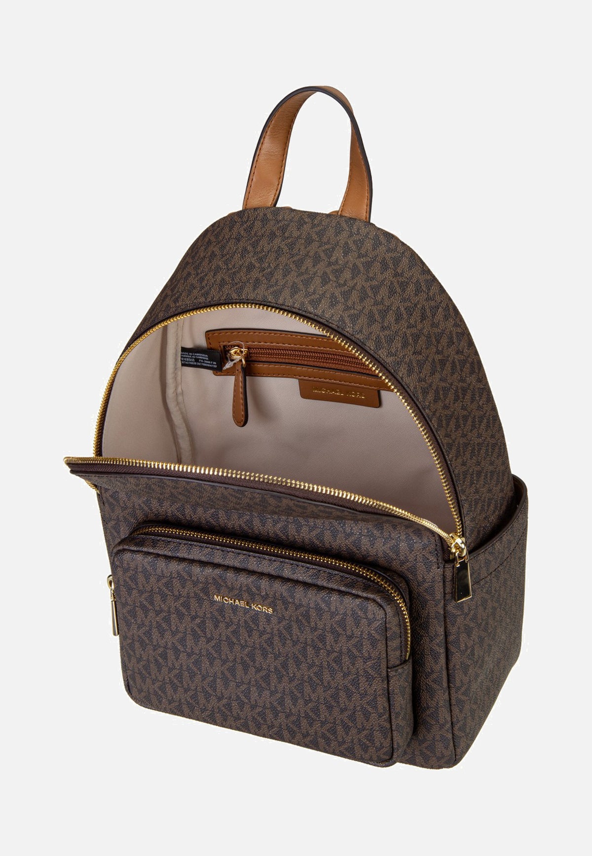 Michael Kors Tanner MD Brown/Acorn Backpack
