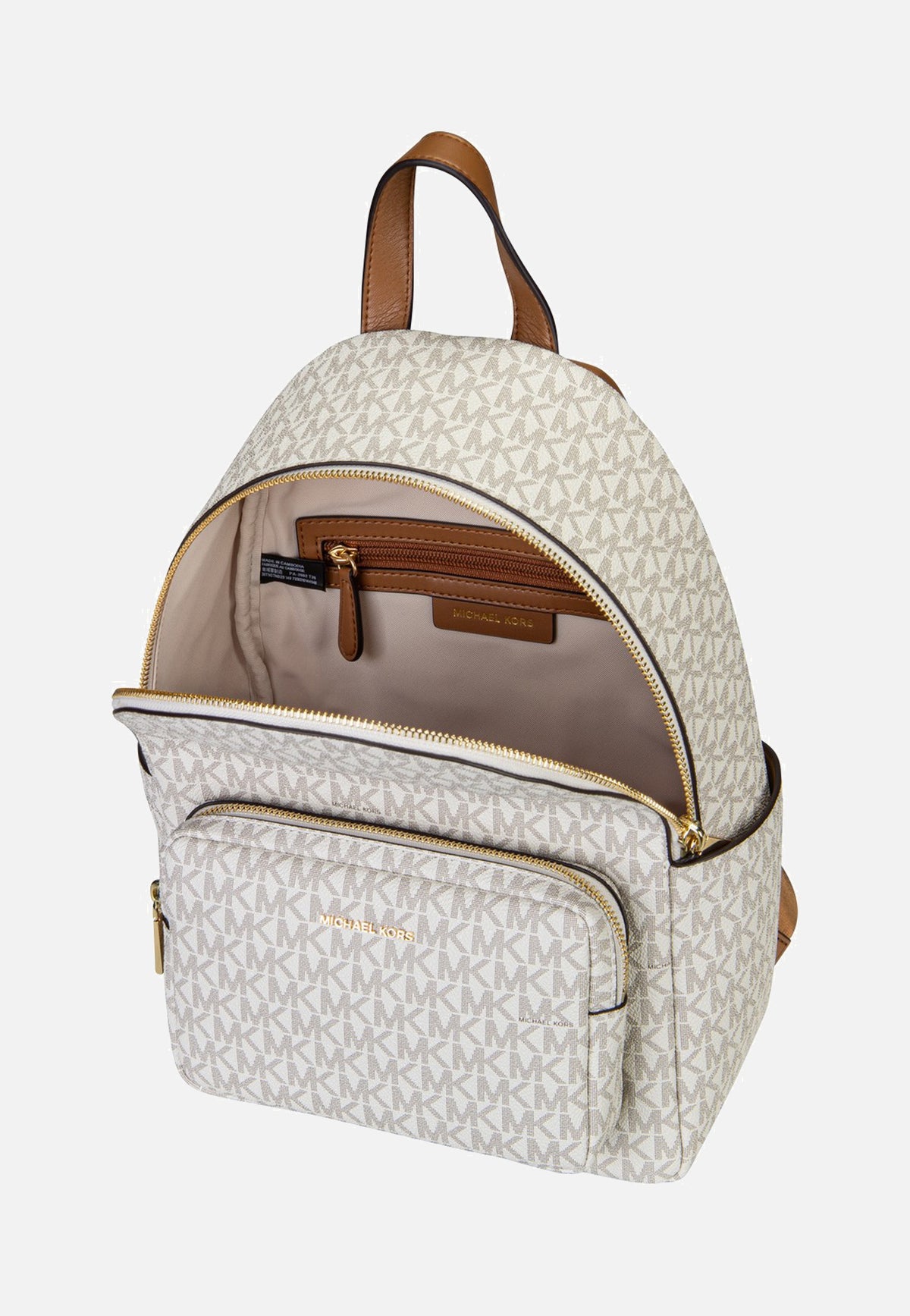 Michael Kors Tanner MD Vanilla/Acorn Zaino